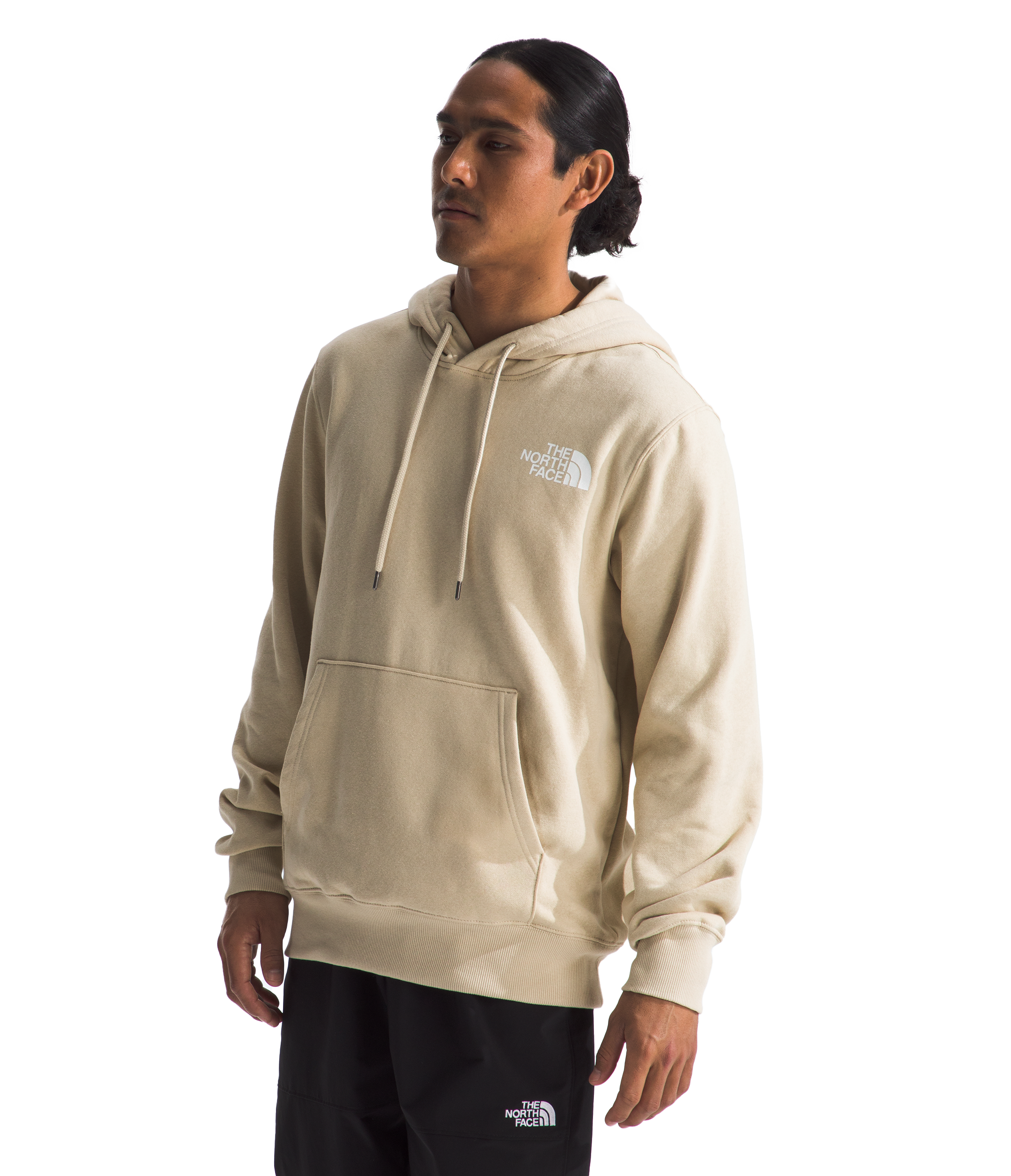 The North Face Men's Box NSE Pullover Hoodie - GREY Thumbnail View 1