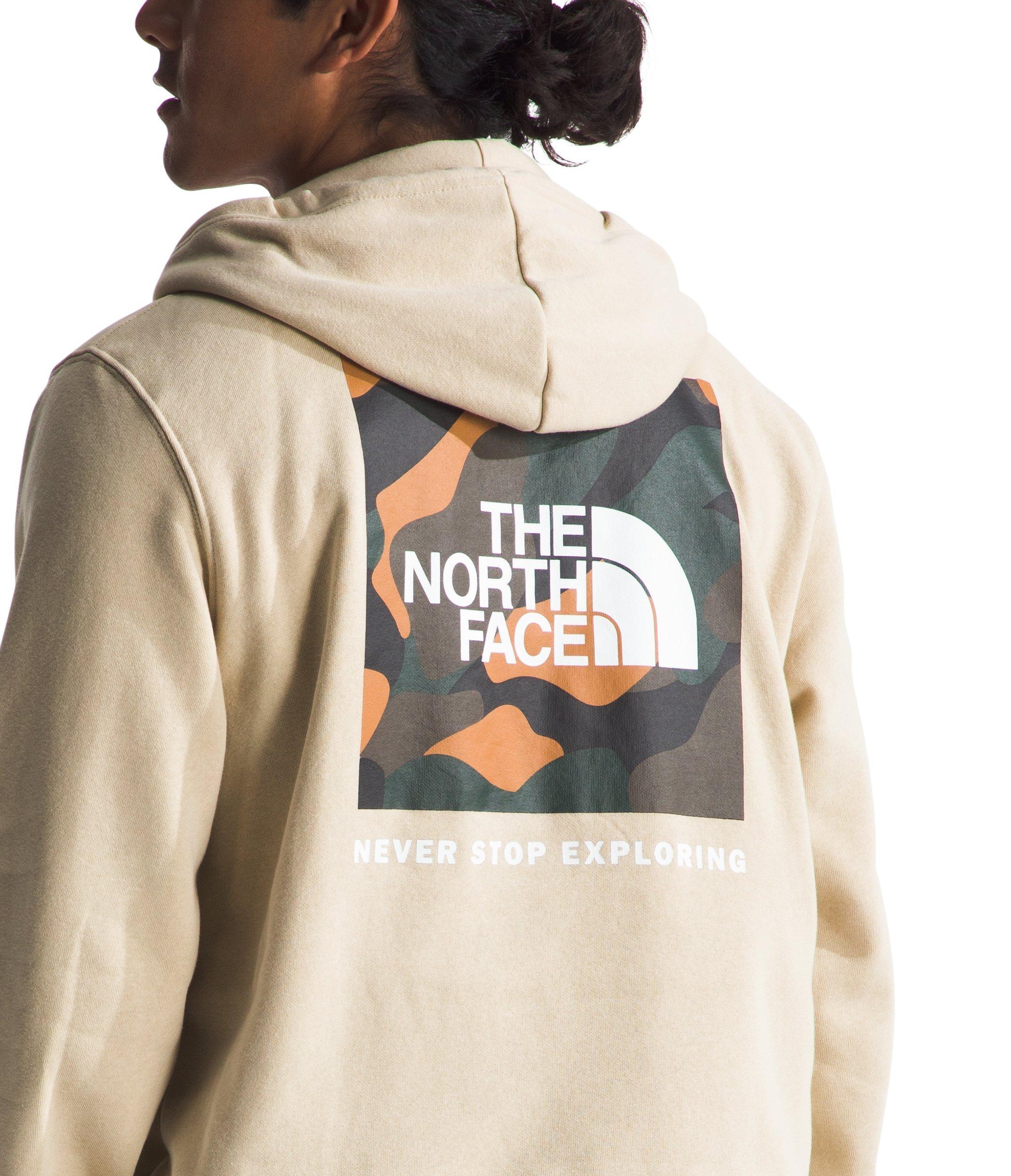 The North Face Men's Box NSE Pullover Hoodie - GREY Thumbnail View 3