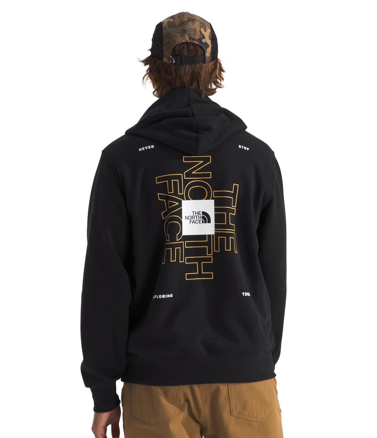 The North Face Men's Proud Hoodie - Black - BLACK Thumbnail View 2