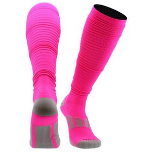 TCK Scrunch Adult Football Socks - Pink