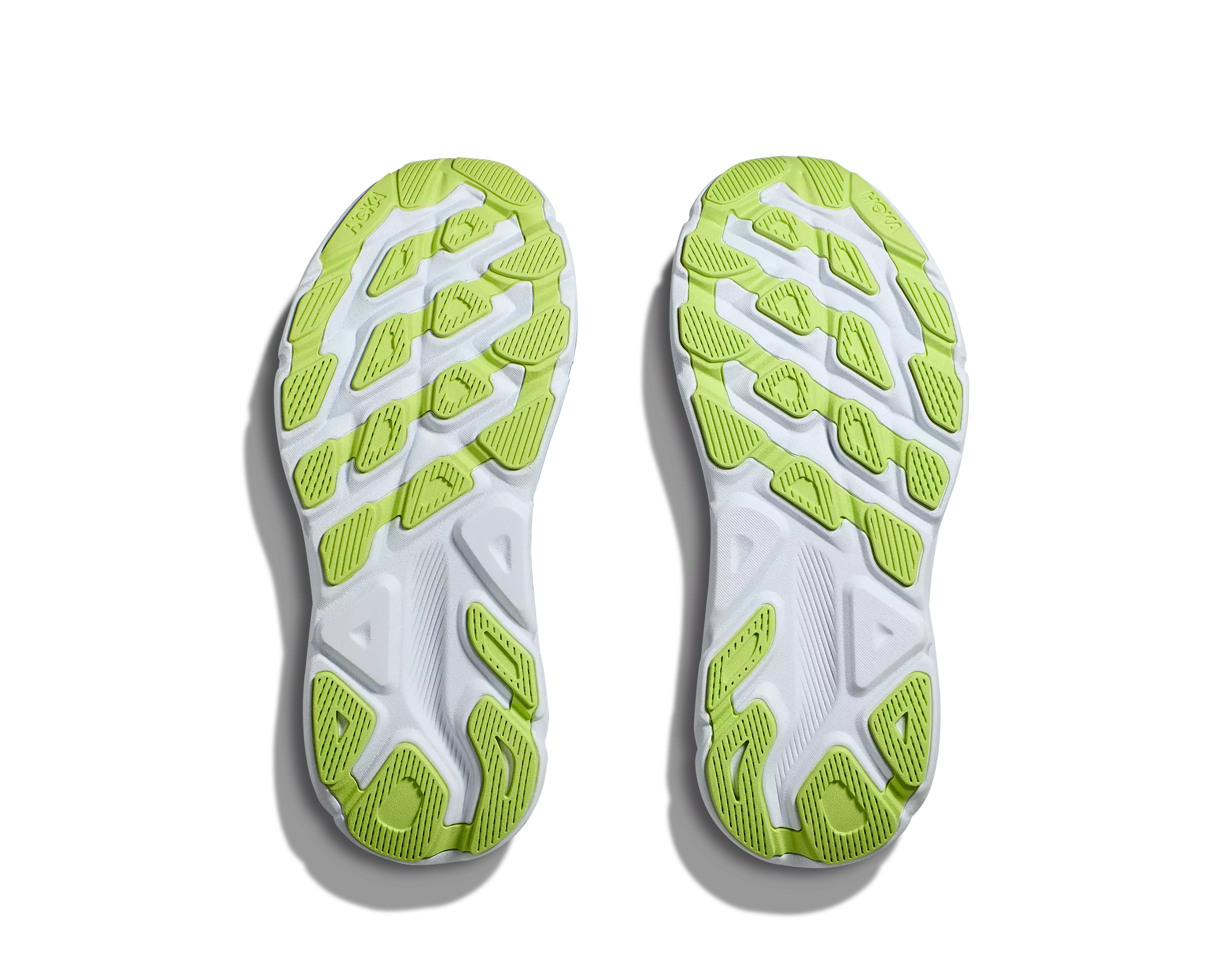 Hoka Clifton 9 "Gull/Sea Ice" Grade School Girls' Running Shoe - PURPLE