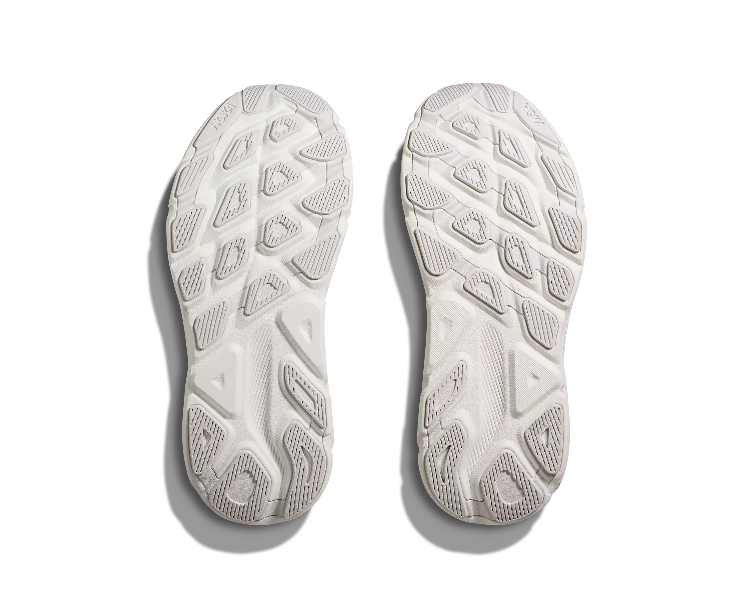 Hoka Clifton 9 "White Frost" Grade School Girls' Running Shoe - WHITE