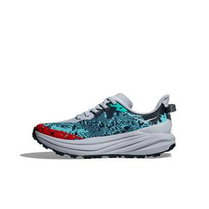 Hoka Speedgoat 6 "Grey/Navy" Grade School Kids' Trail Running Shoe