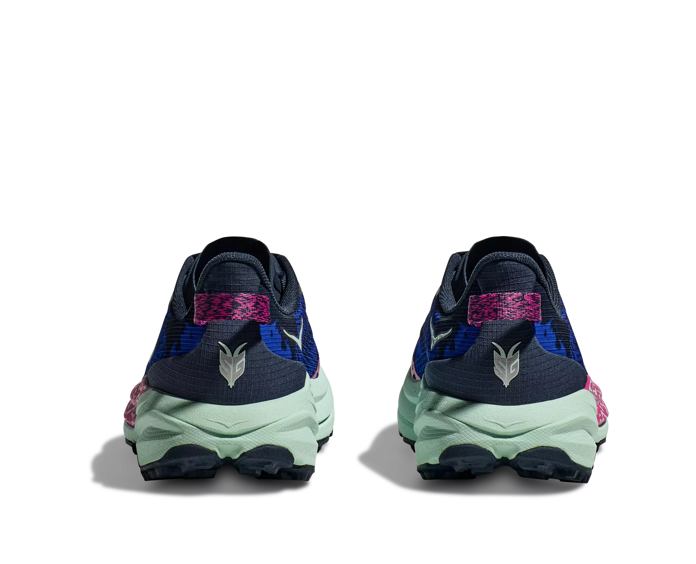 Hoka Speedgoat 6 "Navy/Aqua" Grade School Girls' Trail Running Shoe - NAVY/AQUA