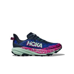 Hoka Speedgoat 6 "Navy/Aqua" Grade School Girls' Trail Running Shoe