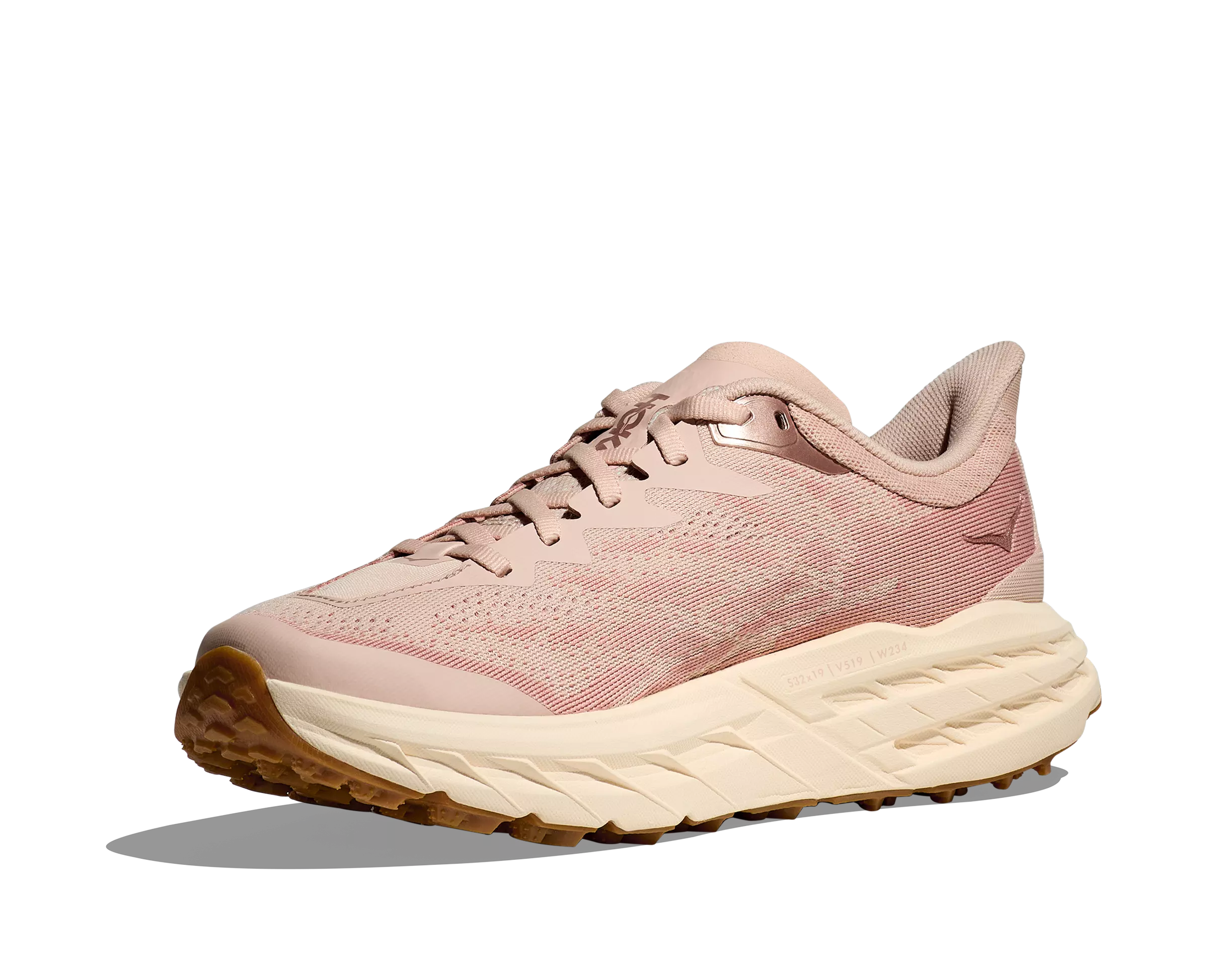 Hoka Speedgoat 5 "Cream/Sandstone" Women's Trail Running Shoe - CREAM