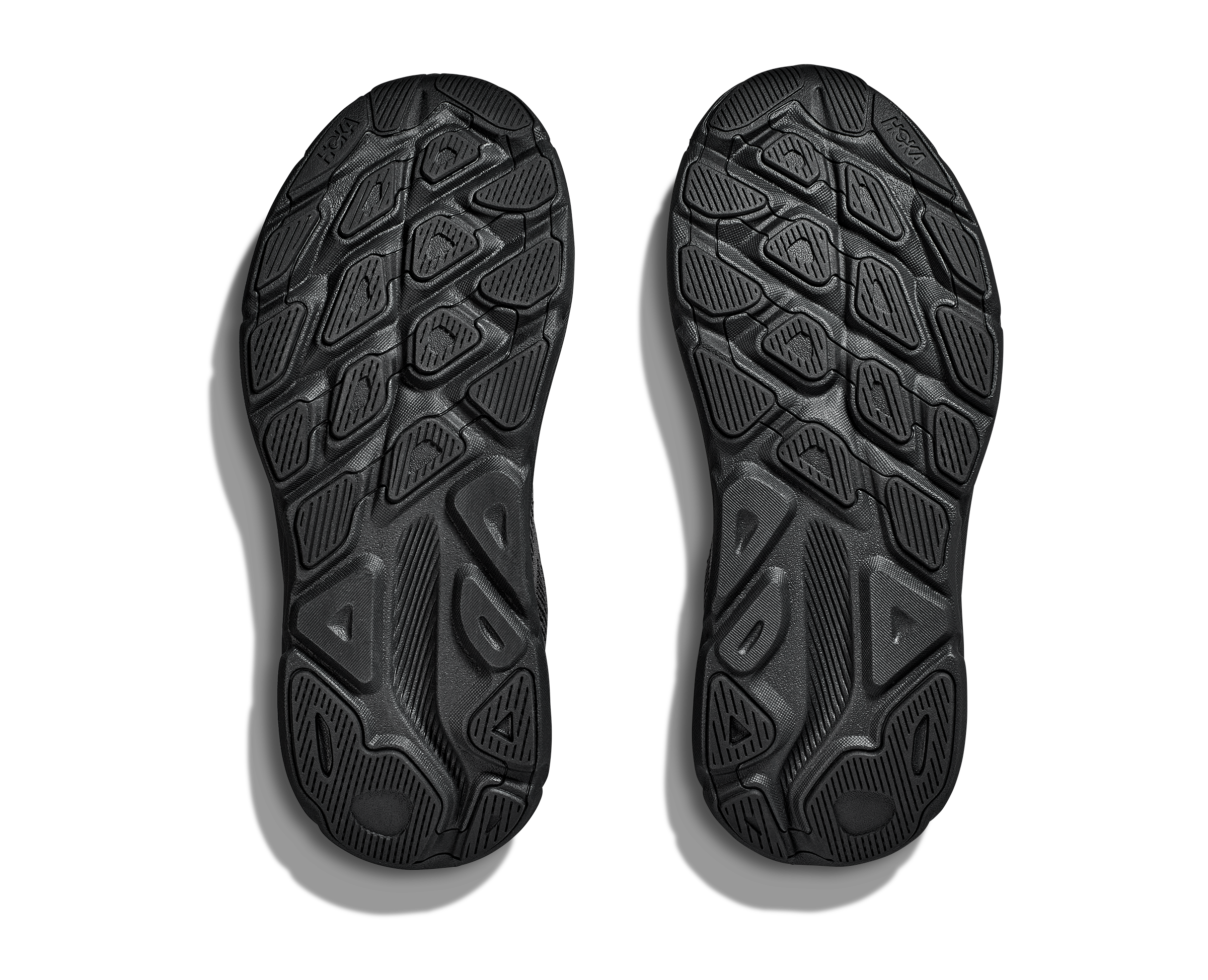 Hoka Clifton 9 "Black/Black" Women's Running Shoe - BLACK Thumbnail View 3