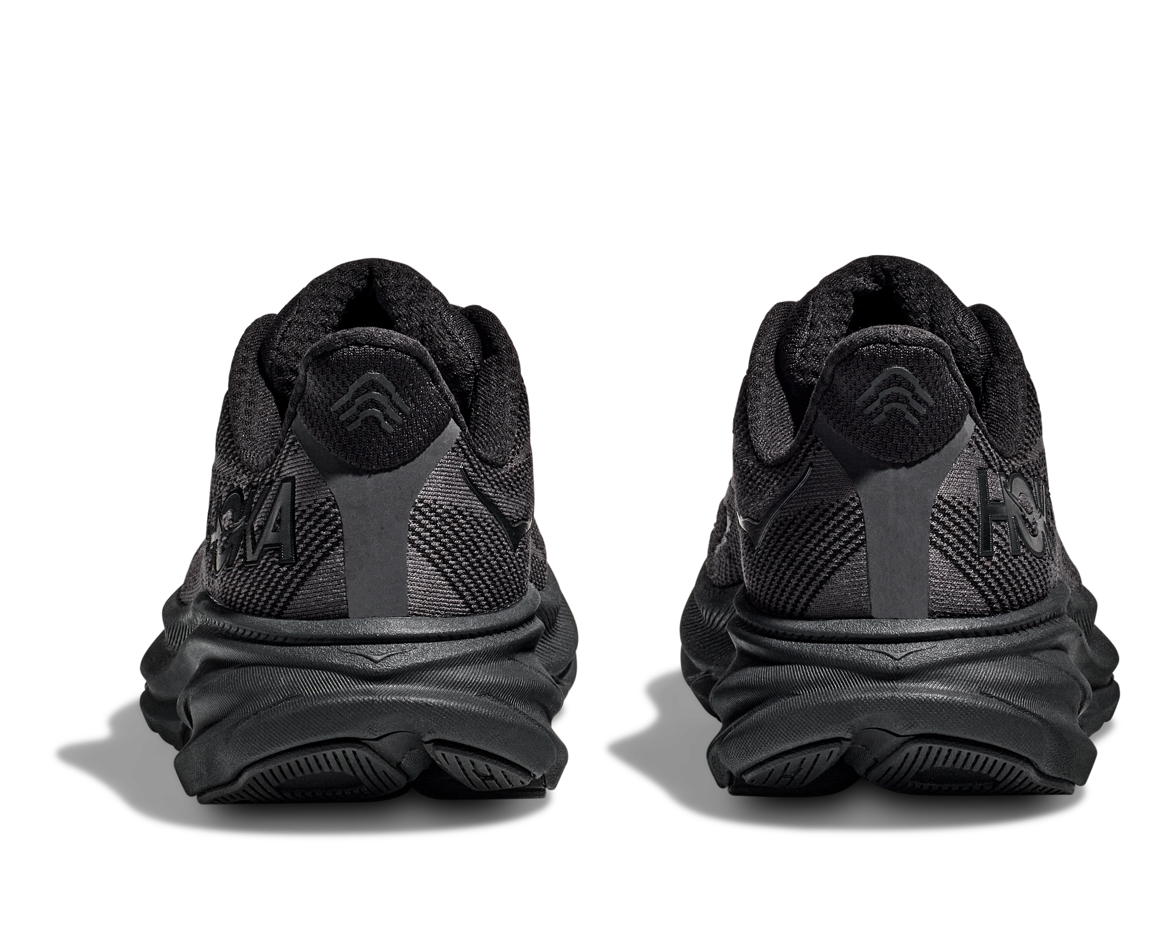 Hoka Clifton 9 "Black/Black" Women's Running Shoe - BLACK Thumbnail View 5