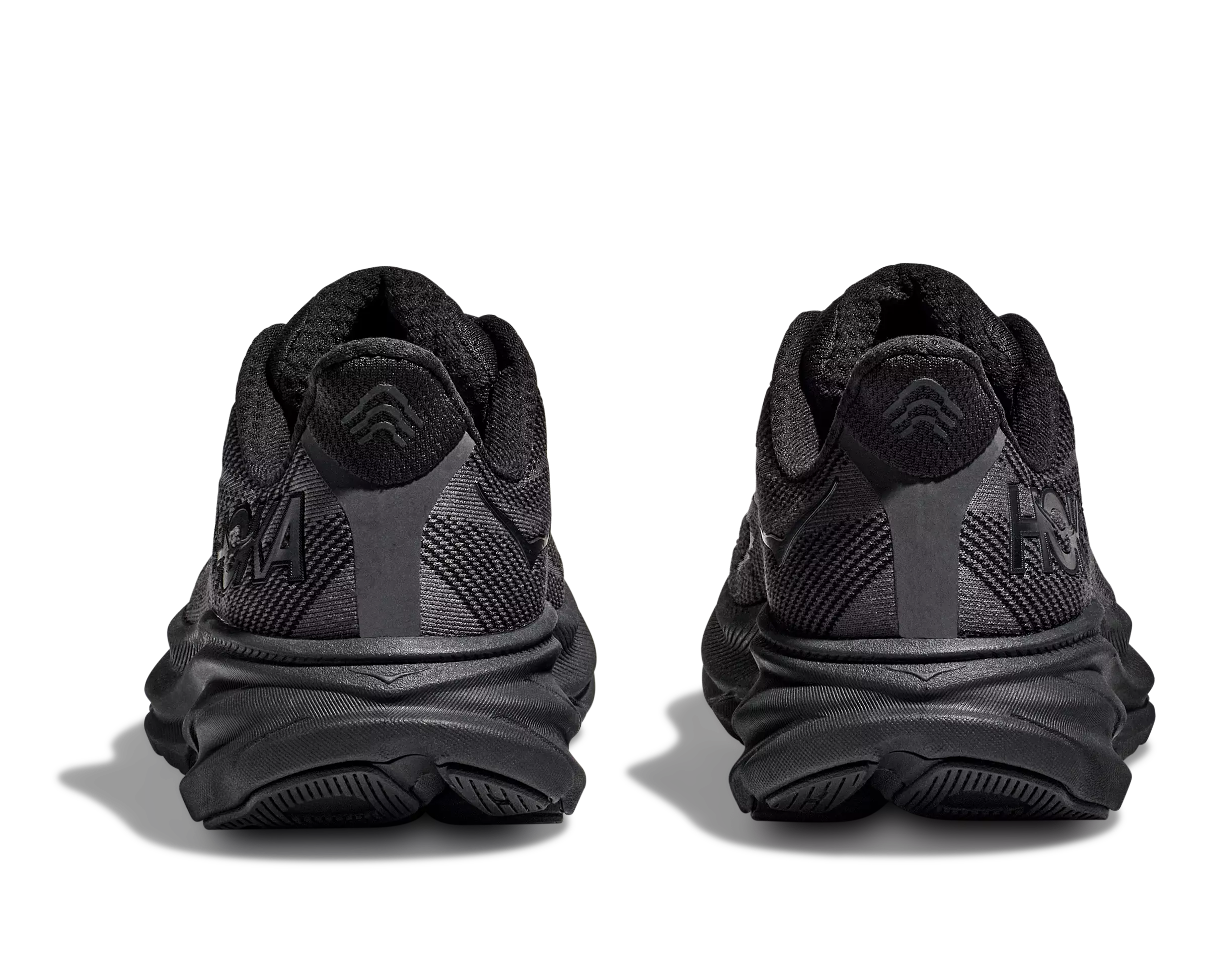 Hoka Clifton 9 "Black/Black" Women's Running Shoe - BLACK