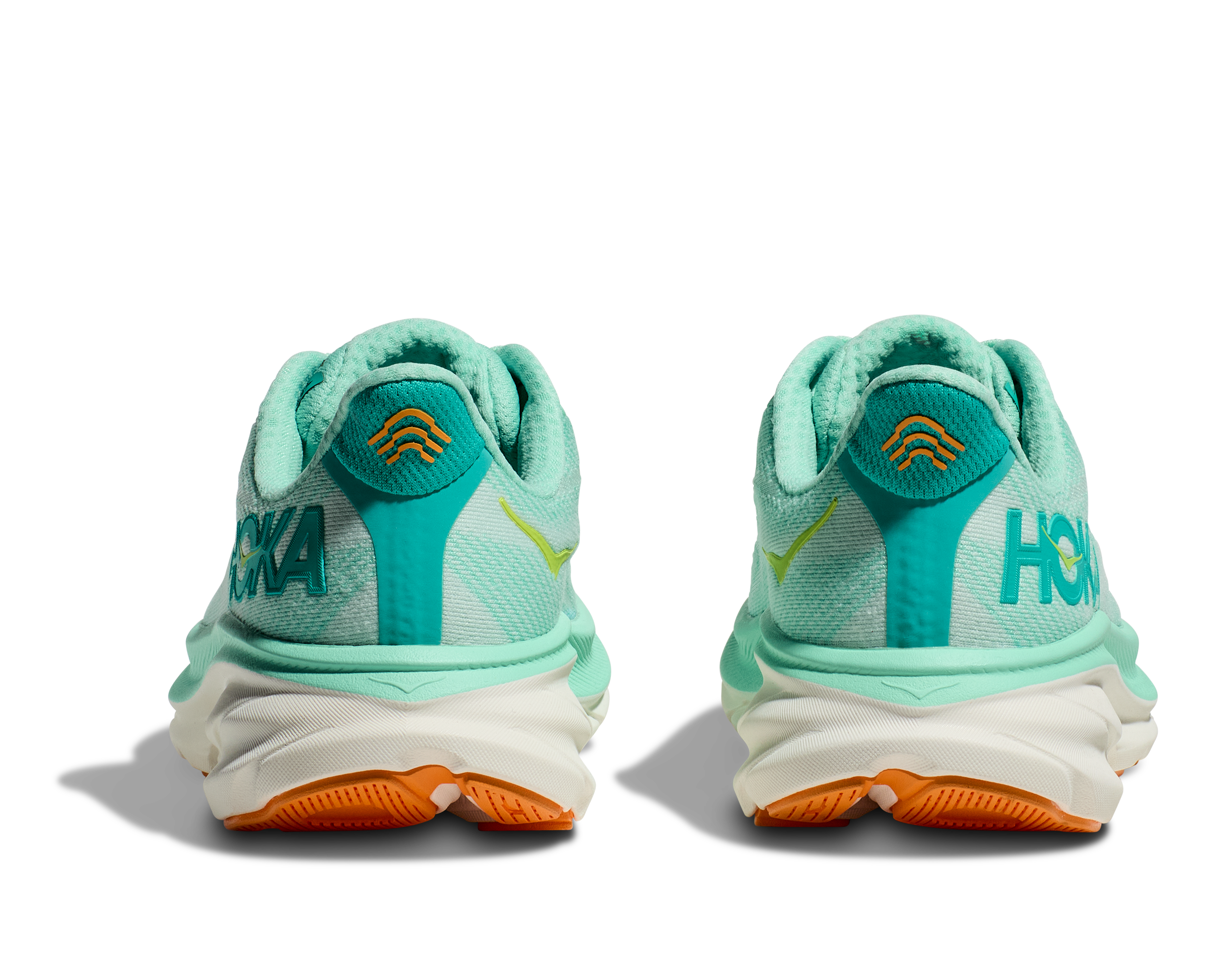 Hoka Clifton 9 "Seafoam/Aqua" Women's Running Shoe - SEAFOAM Thumbnail View 6