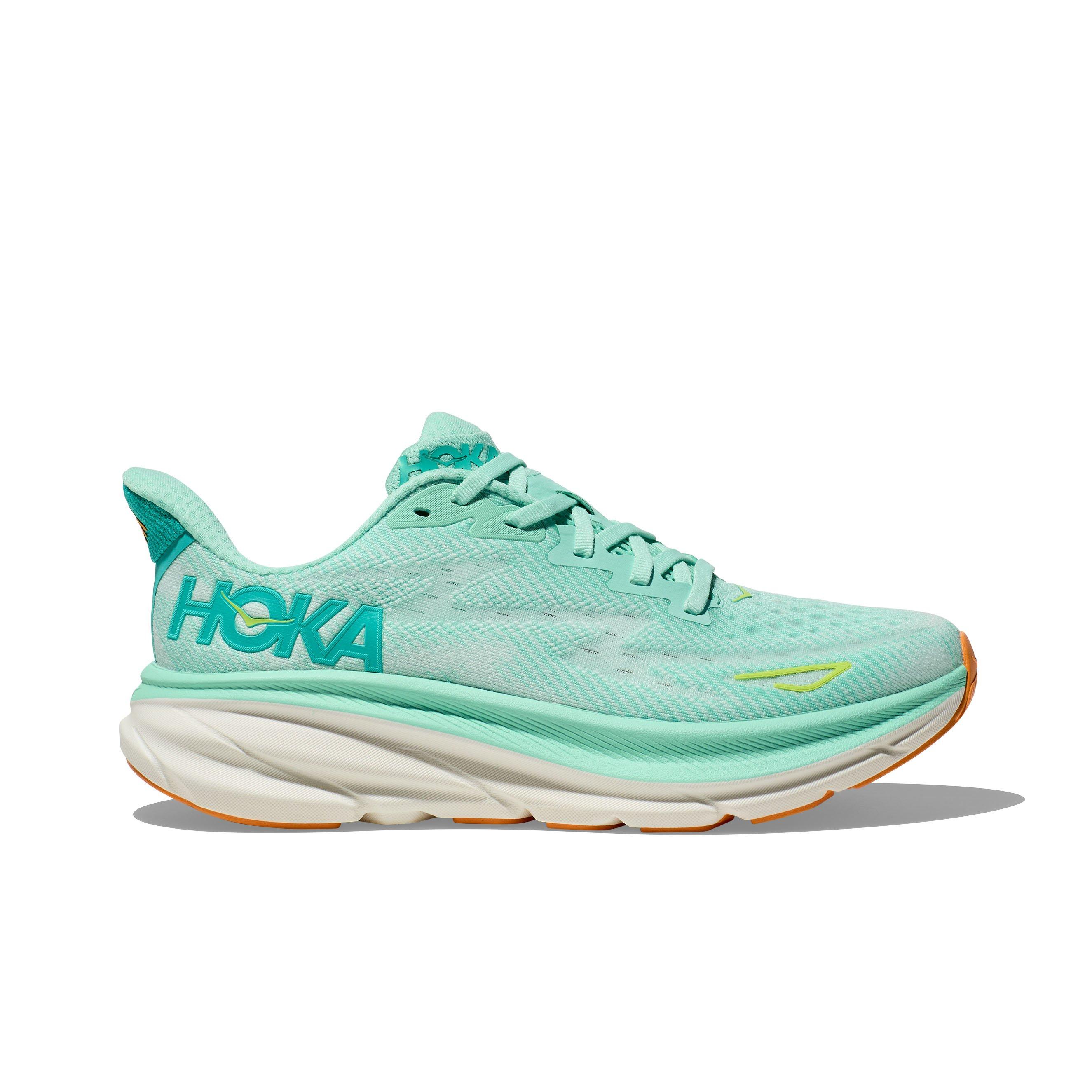 Hoka Clifton 9 "Seafoam/Aqua" Women's Running Shoe - SEAFOAM Thumbnail View 1