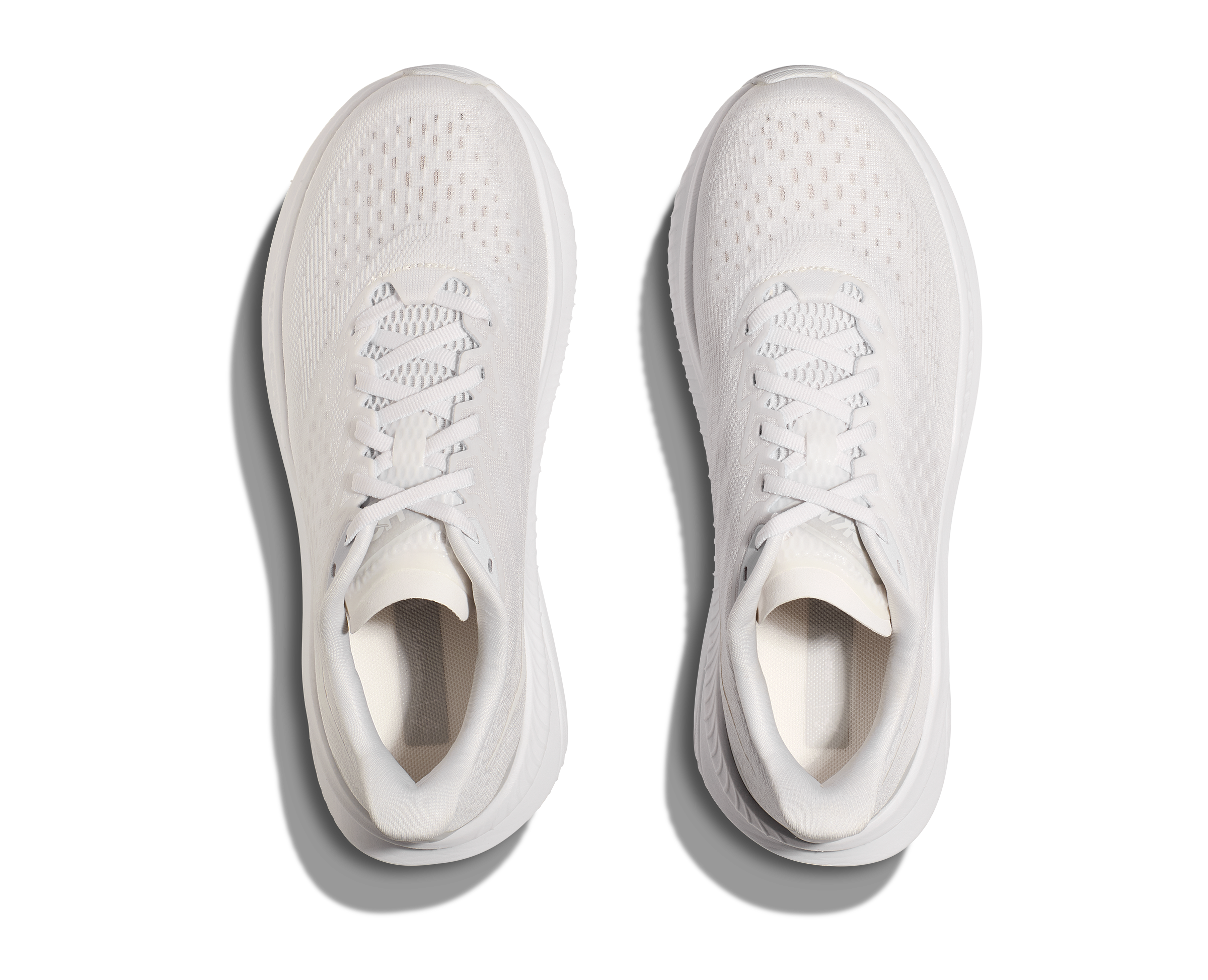 Hoka Mach 6 "White" Women's Running Shoe - WHITE Thumbnail View 3