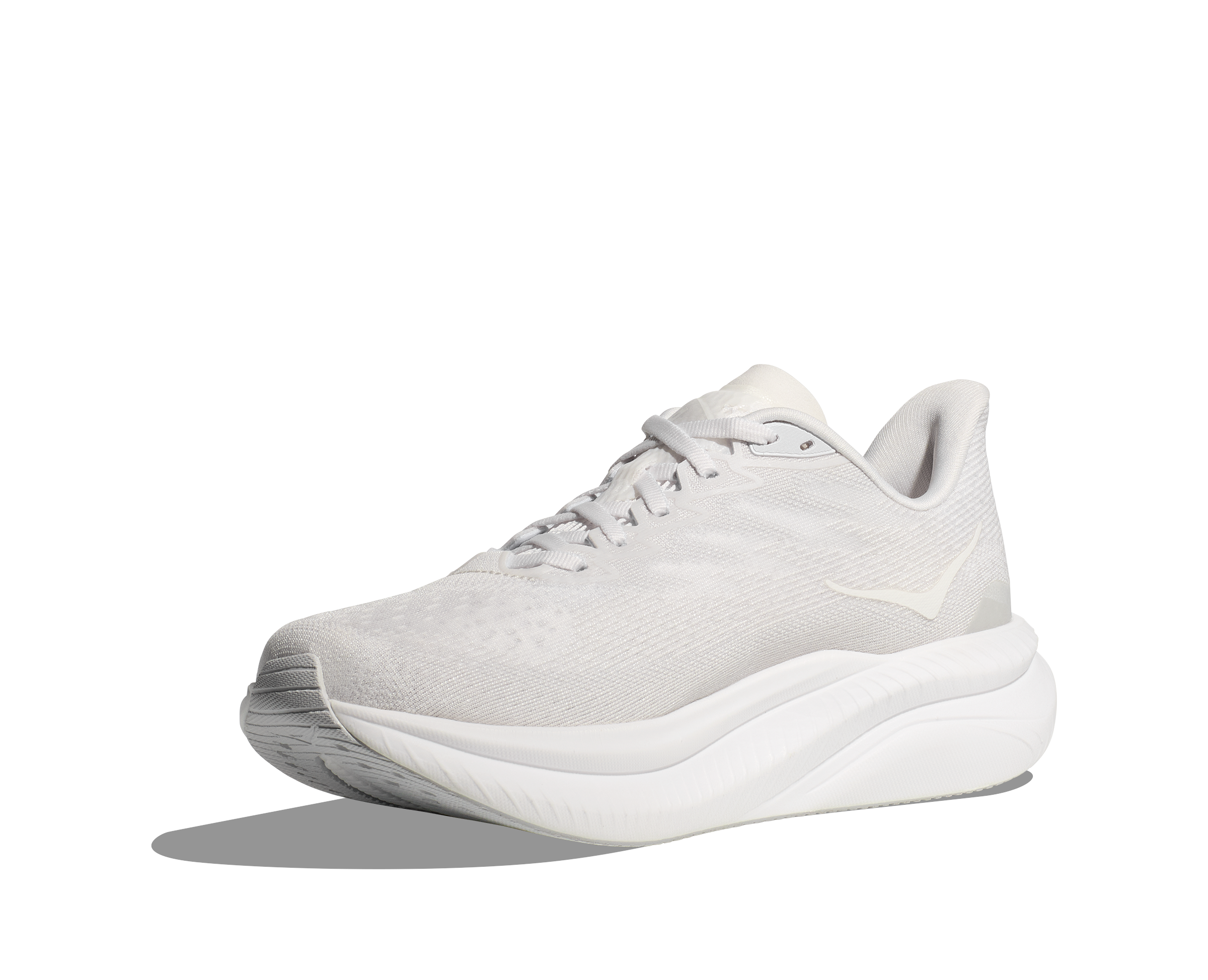 Hoka Mach 6 "White" Women's Running Shoe - WHITE Thumbnail View 4