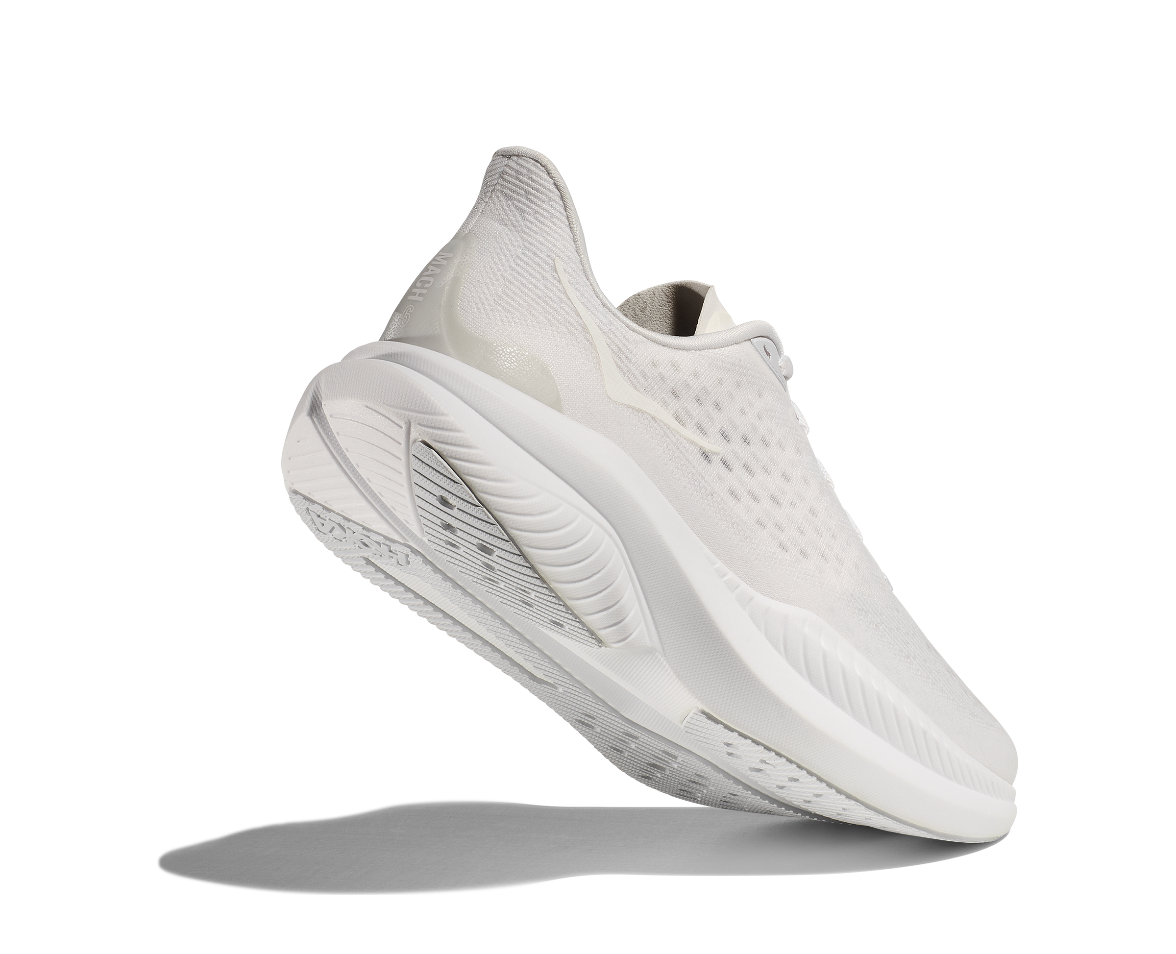 Hoka Mach 6 "White" Women's Running Shoe - WHITE Thumbnail View 5