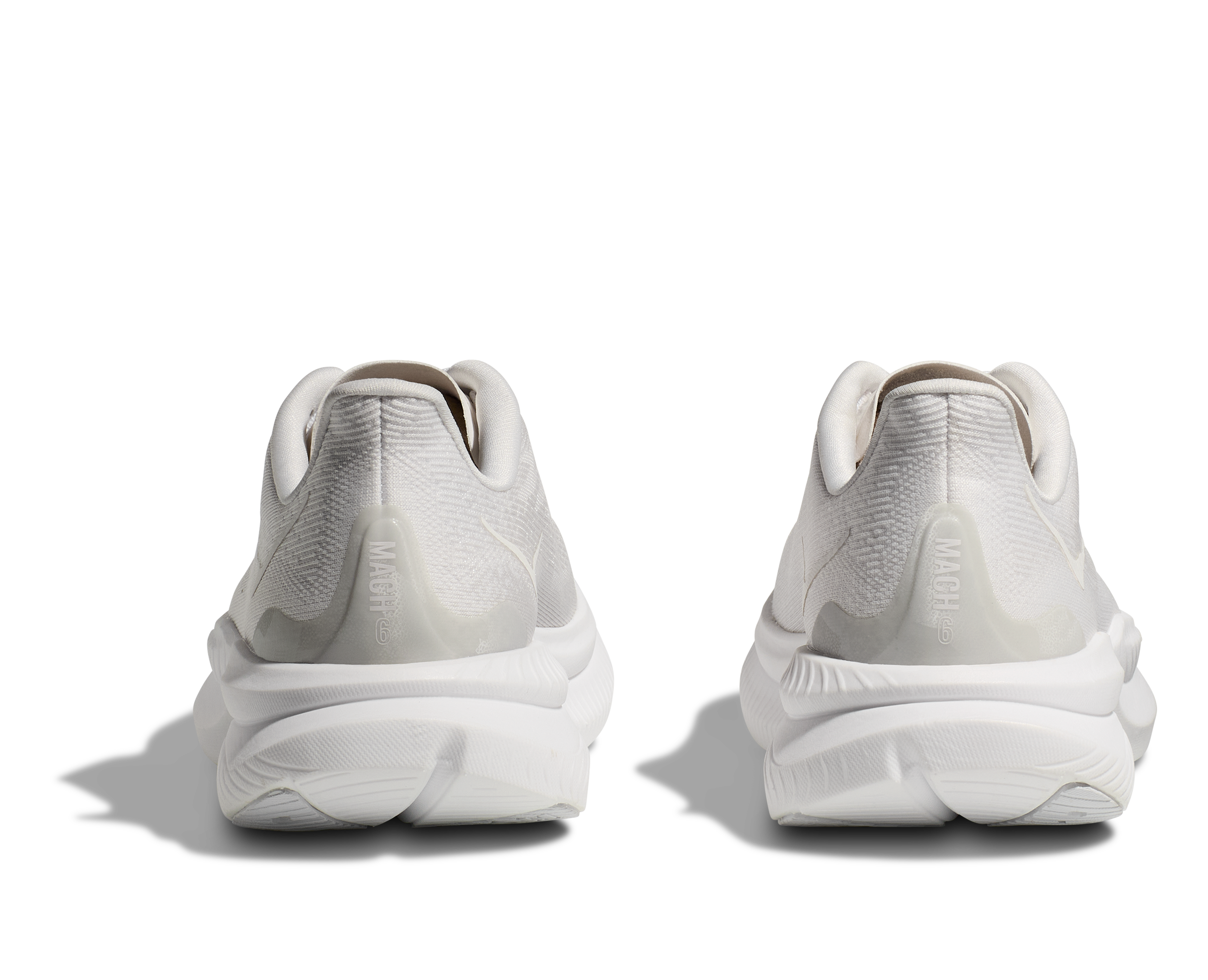 Hoka Mach 6 "White" Women's Running Shoe - WHITE Thumbnail View 6