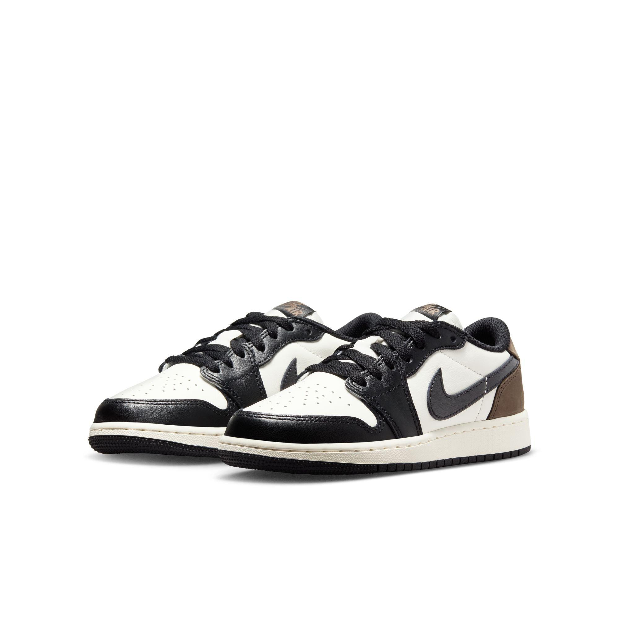 Jordan 1 Low OG "Mocha" Grade School Kids' Shoe​