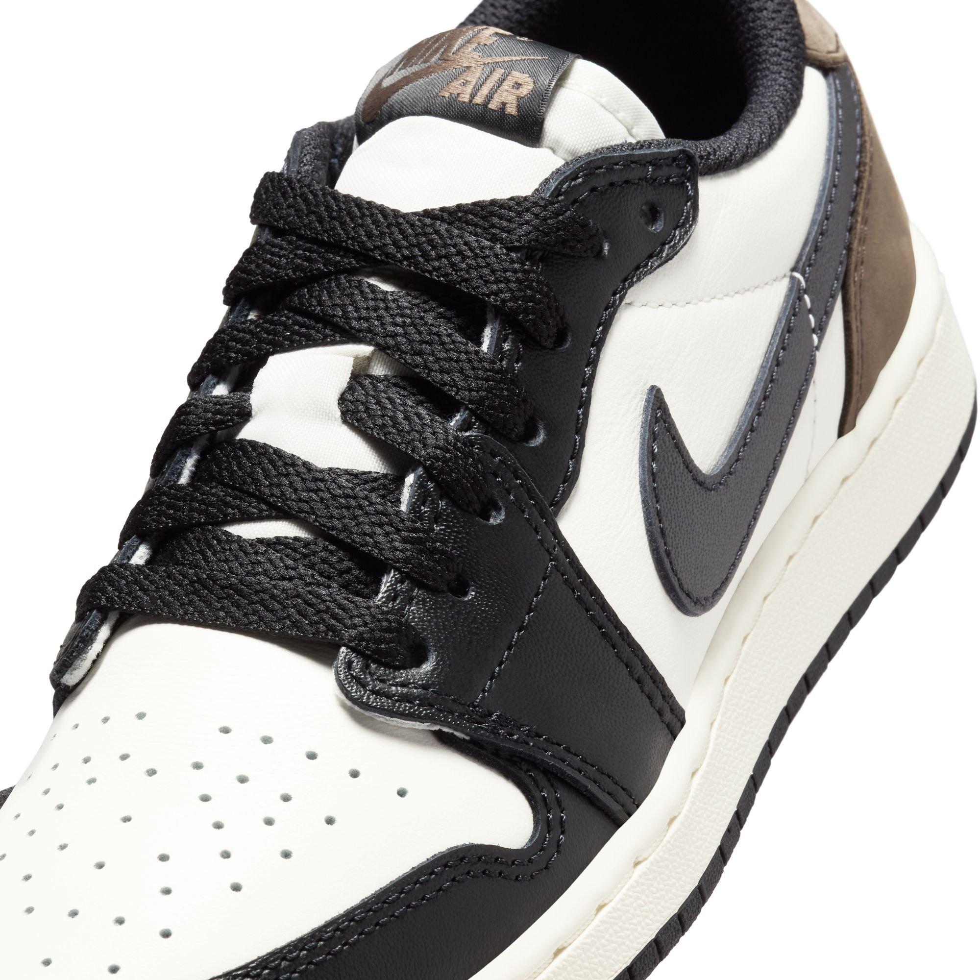 Jordan 1 Low OG "Mocha" Grade School Kids' Shoe​