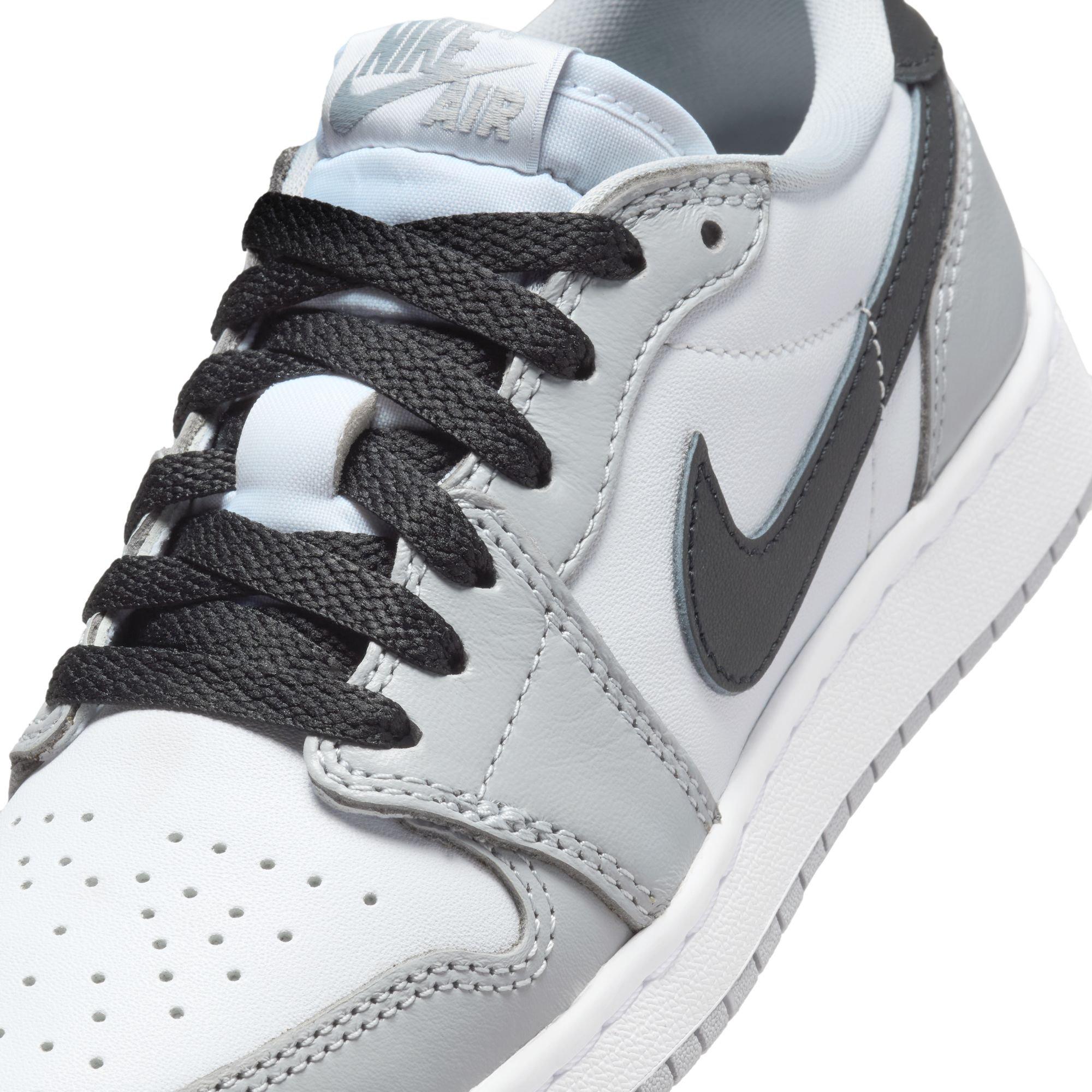 Jordan 1 Low OG "Wolf Grey" Grade School Kids' Shoe​