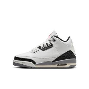 Jordan 3 Retro "Cement Grey" Grade School Kids' Shoe