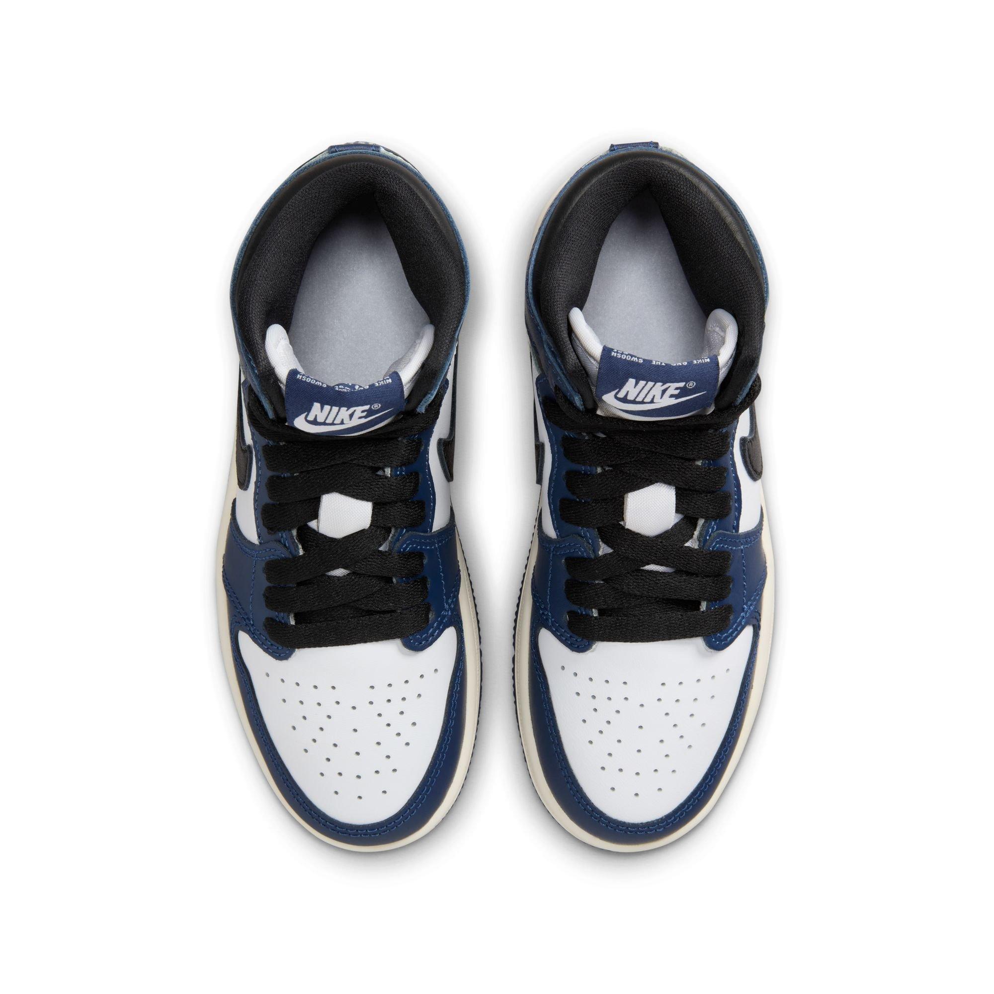 Jordan 1 Retro High OG Grade School Kids' "Midnight Navy" Shoe