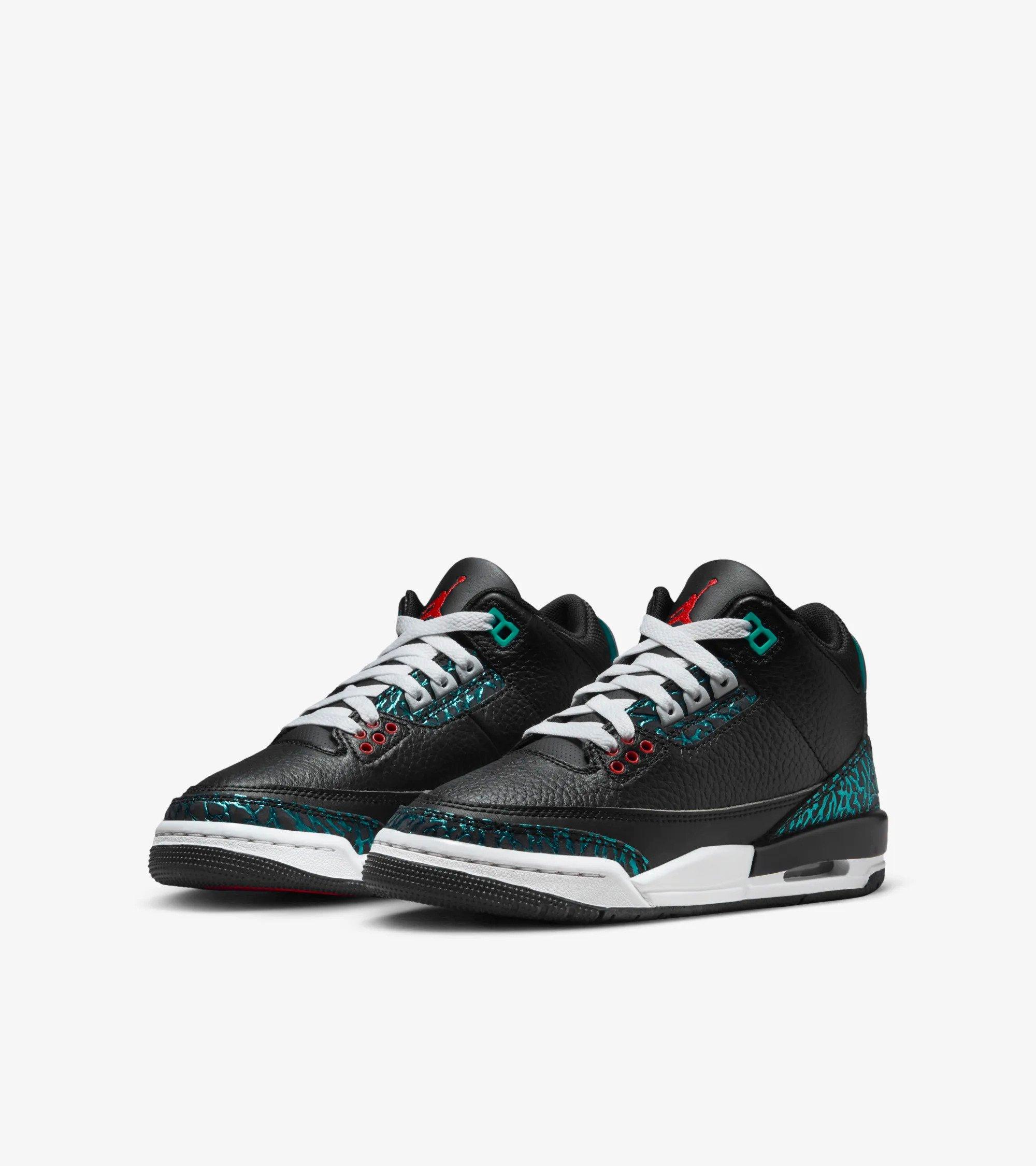 Jordan 3 Retro "Moto" Grade School Kids' Shoe