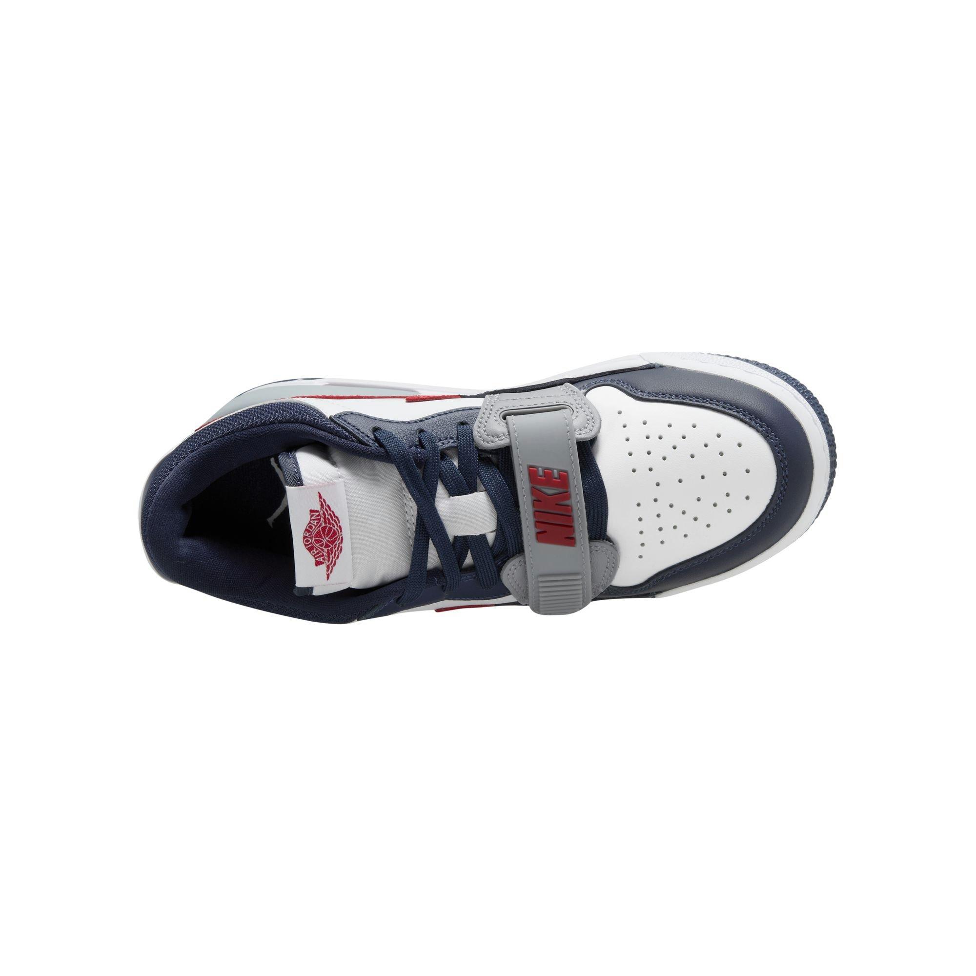 Jordan Legacy 312 Low "White/Varsity Red/Midnight Navy" Grade School Kids' Shoe