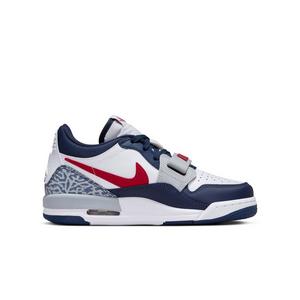 Jordan Legacy 312 Low "White/Varsity Red/Midnight Navy" Grade School Kids' Shoe