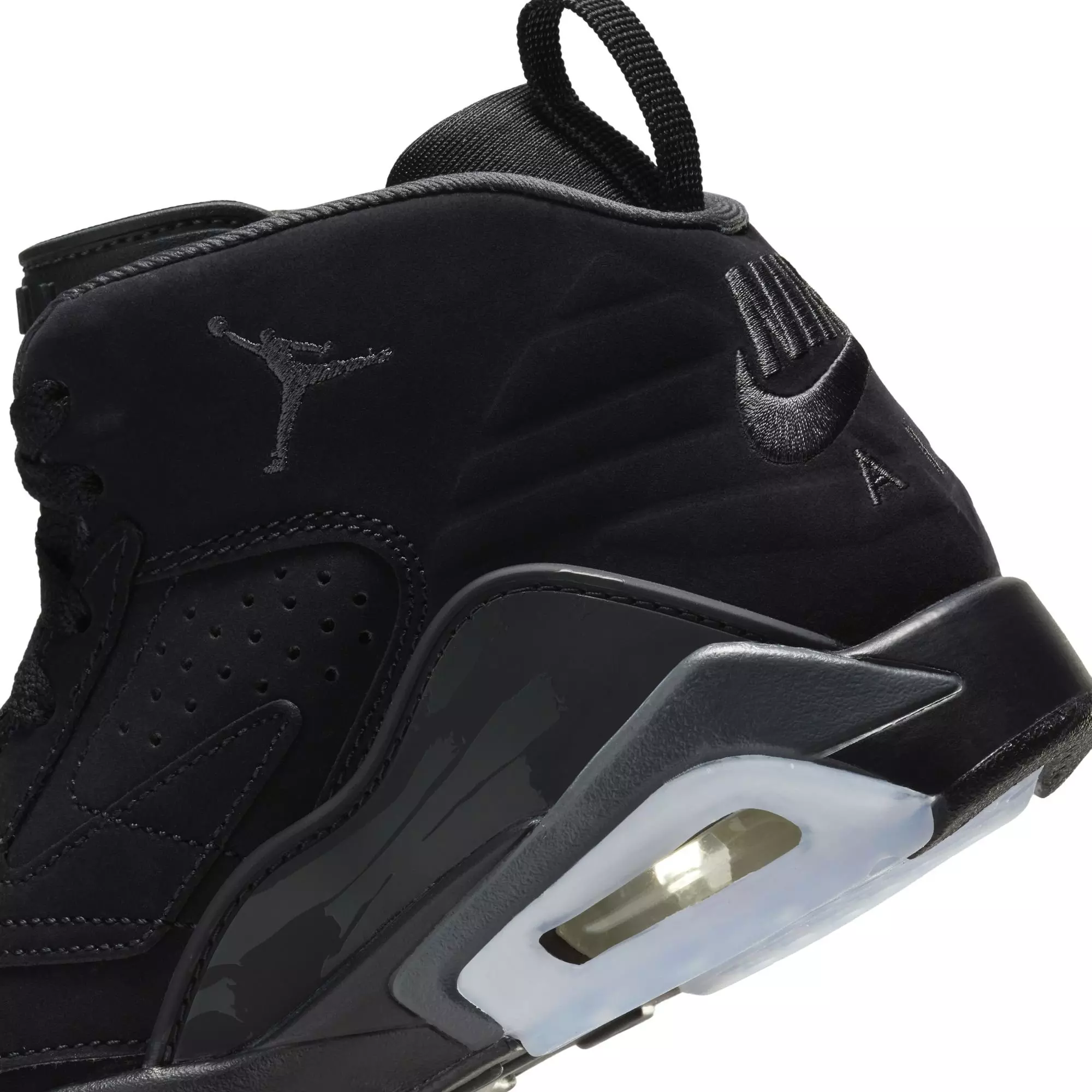 Jordan MVP "Black/Anthracite" Grade School Boys' Shoe - BLACK