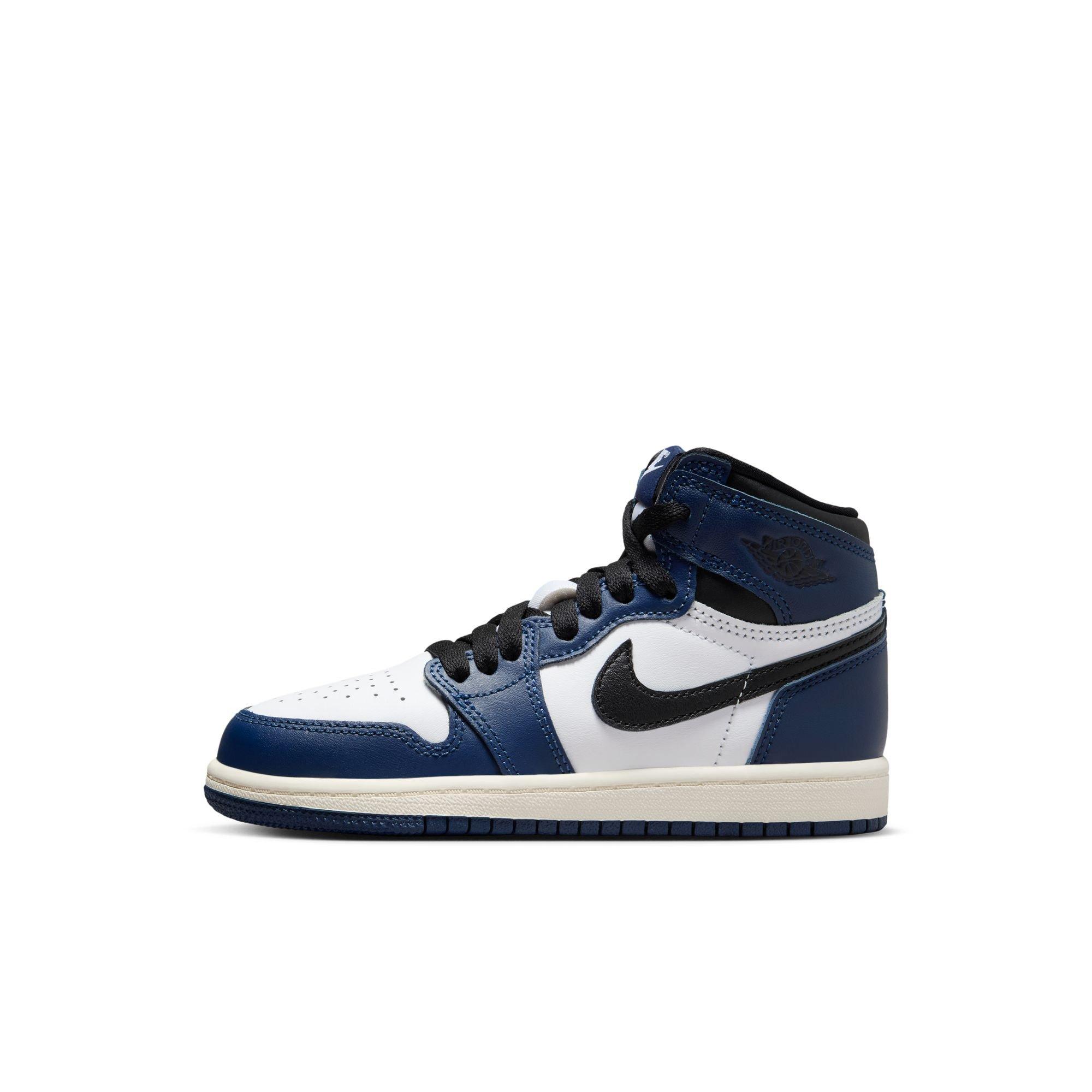 Jordan 1 Retro High OG "Midnight Navy" Preschool Kids' Shoe​