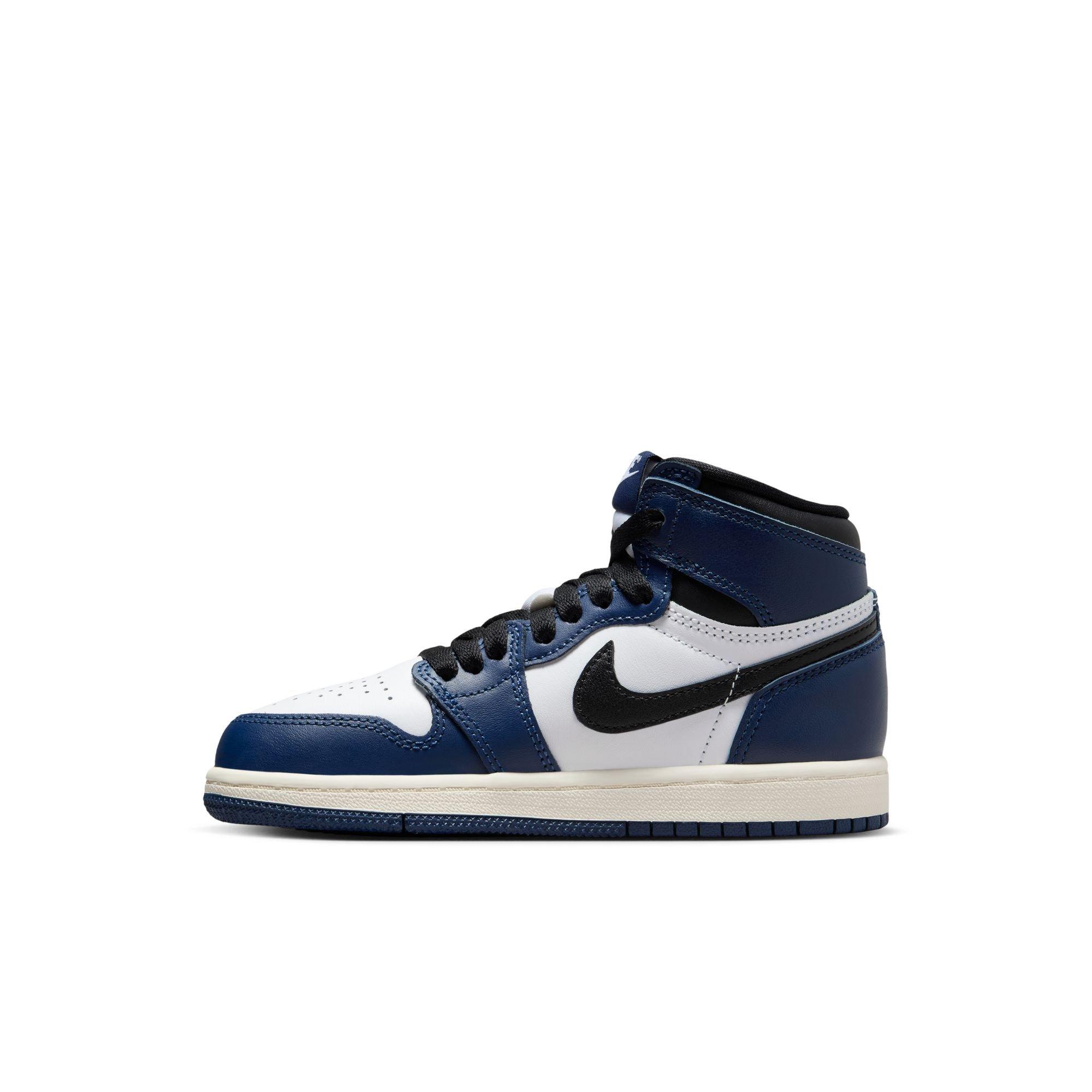 Jordan 1 Retro High OG "Midnight Navy" Preschool Kids' Shoe