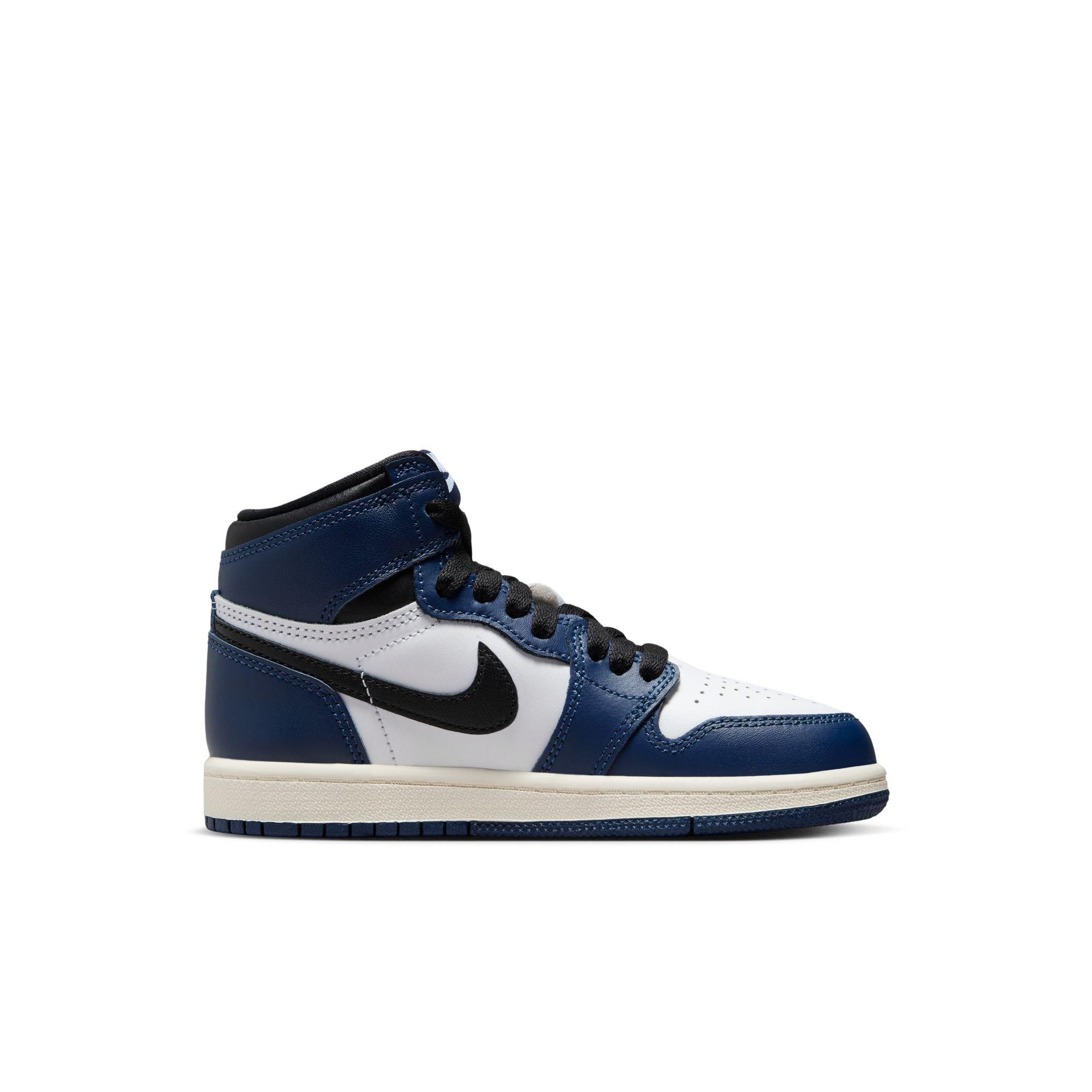 Jordan 1 Retro High OG "Midnight Navy" Preschool Kids' Shoe​