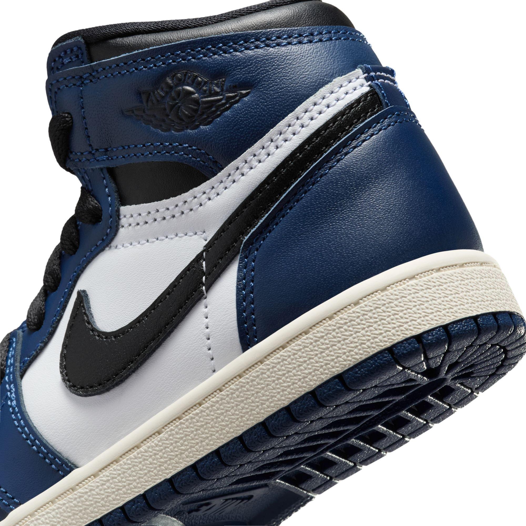 Jordan 1 Retro High OG "Midnight Navy" Preschool Kids' Shoe