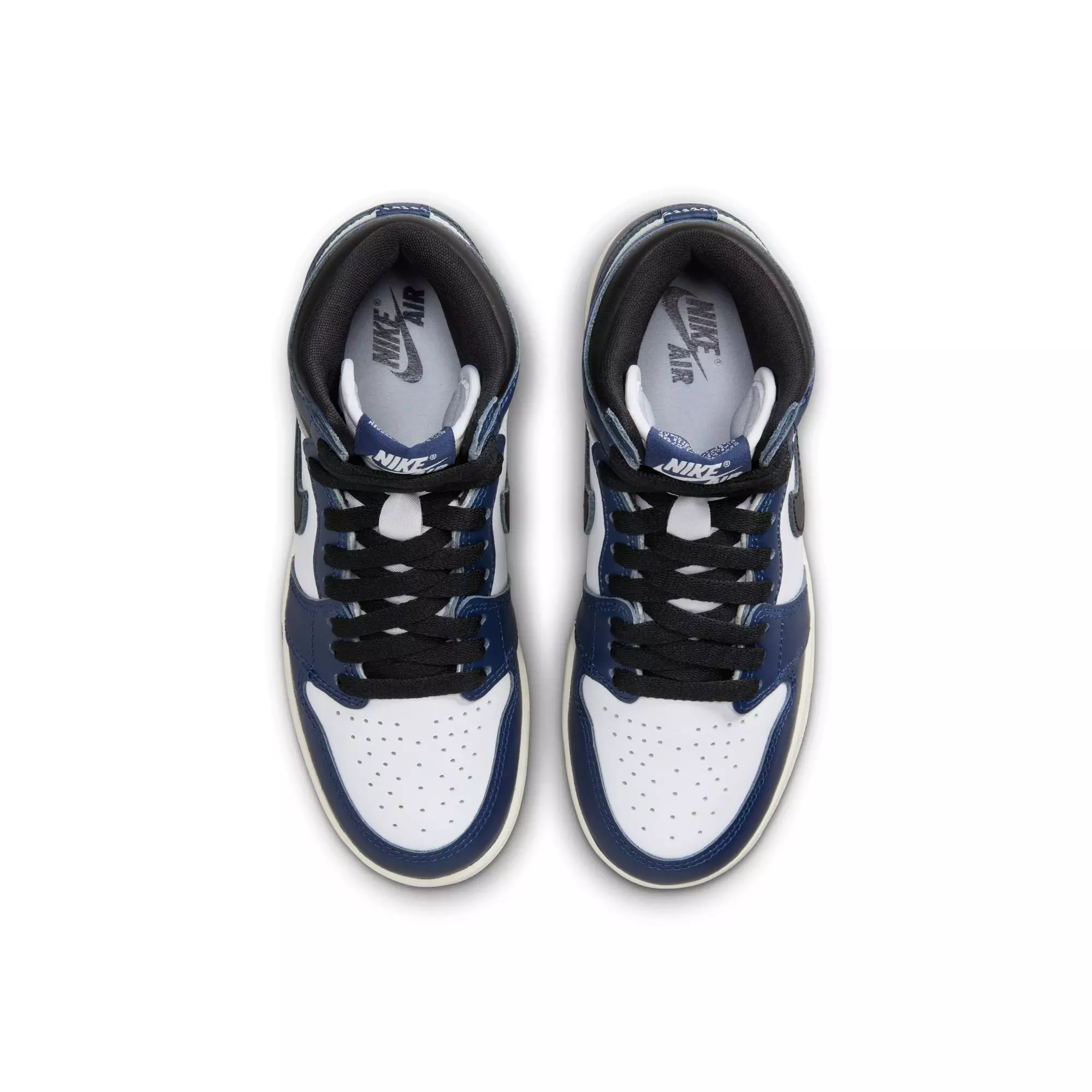Jordan 1 Retro High OG "Midnight Navy" Preschool Kids' Shoe - MIDNIGHT NAVY/BLACK/WHITE