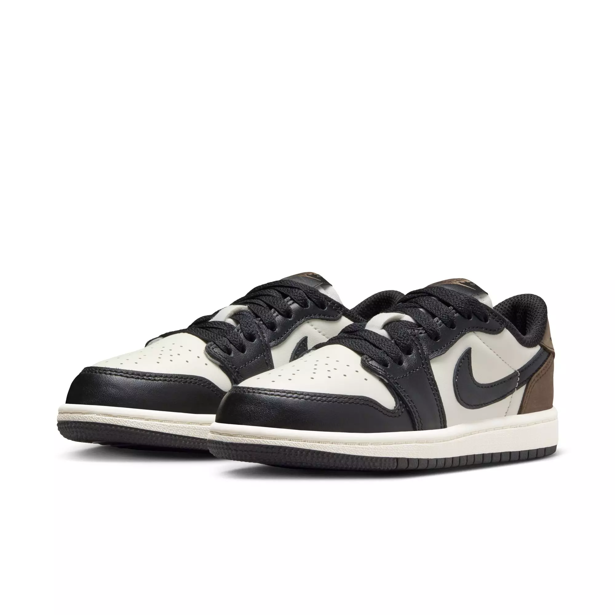 Jordan 1 Low OG "Mocha" Preschool Kids' Shoe - SAIL/BLACK/DARK MOCHA