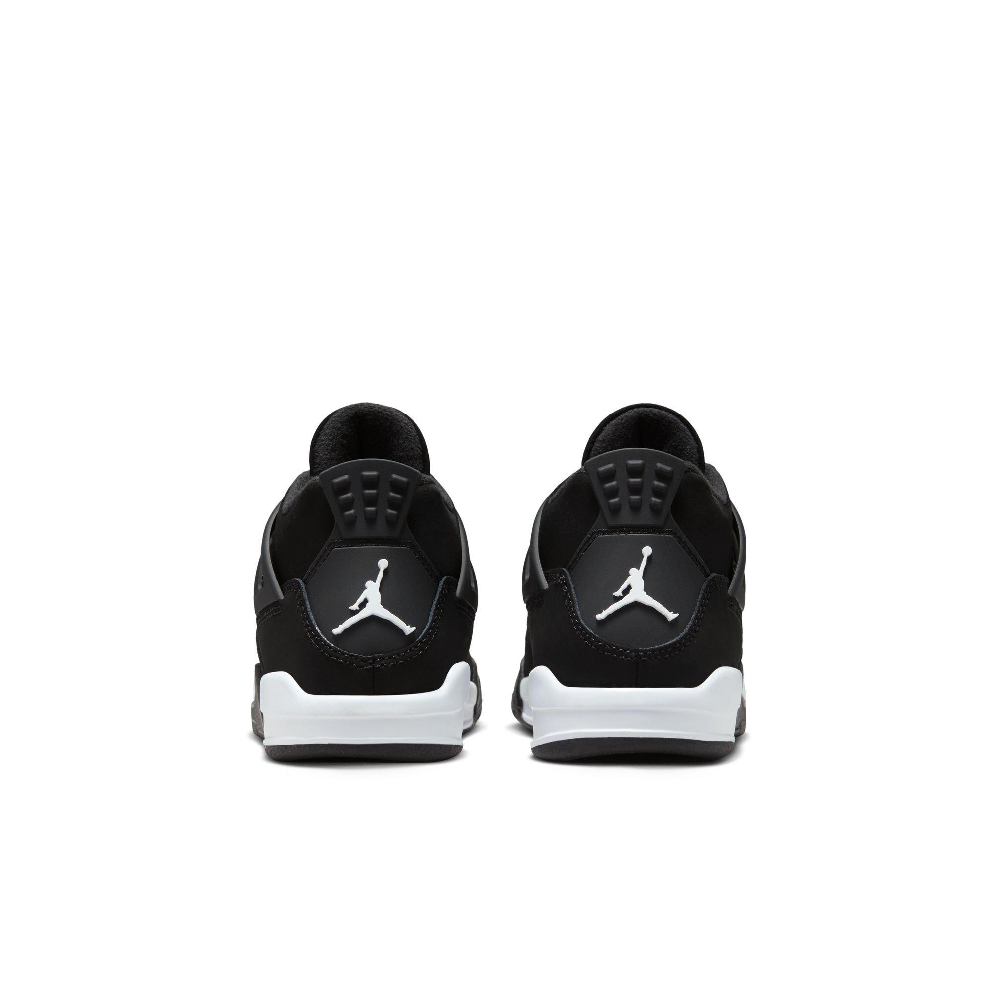 Jordan 4 Retro "White Thunder" Preschool Kids' Shoe