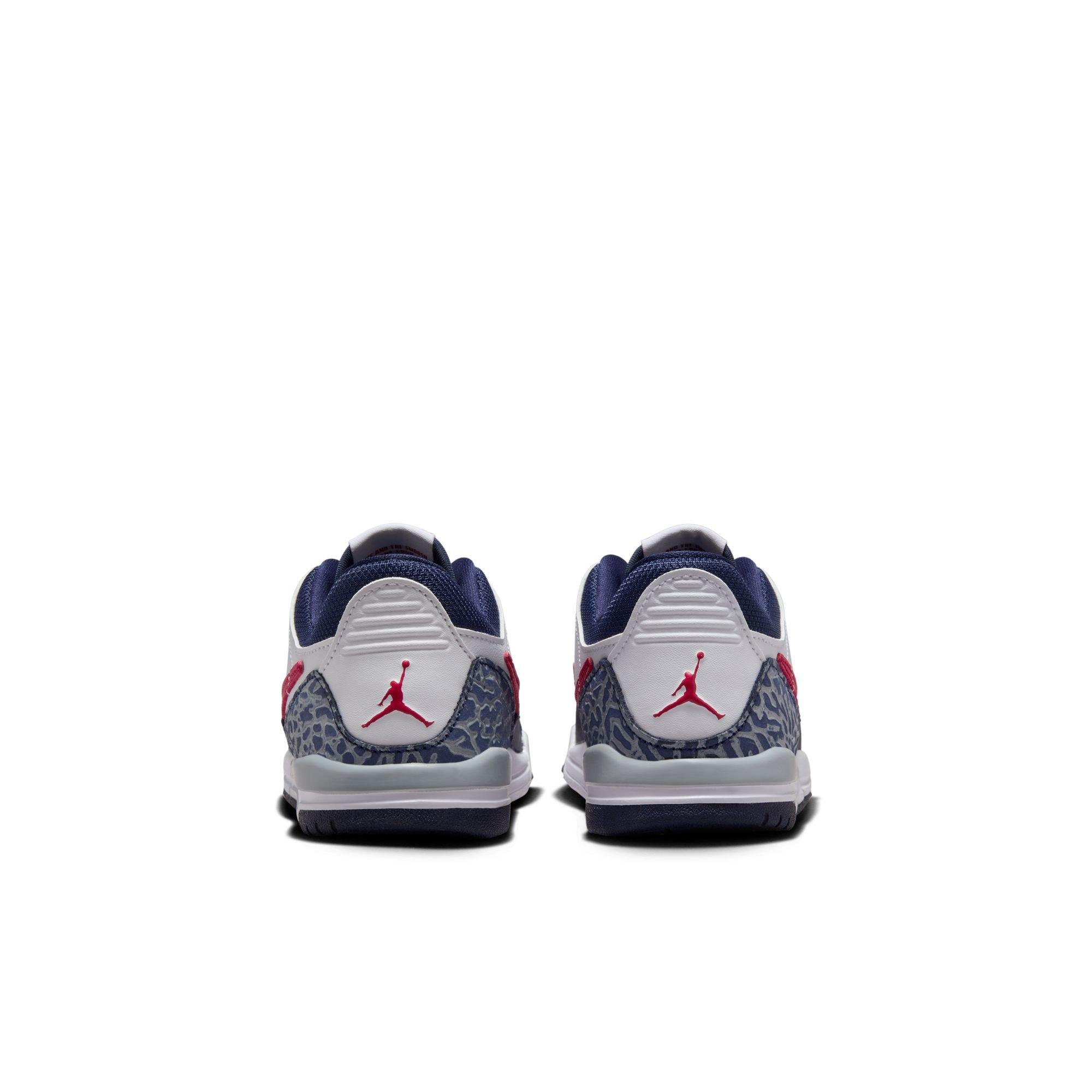 Jordan Legacy 312 Low Preschool Boys' "White/Varsity Red/Midnight Navy" Shoe