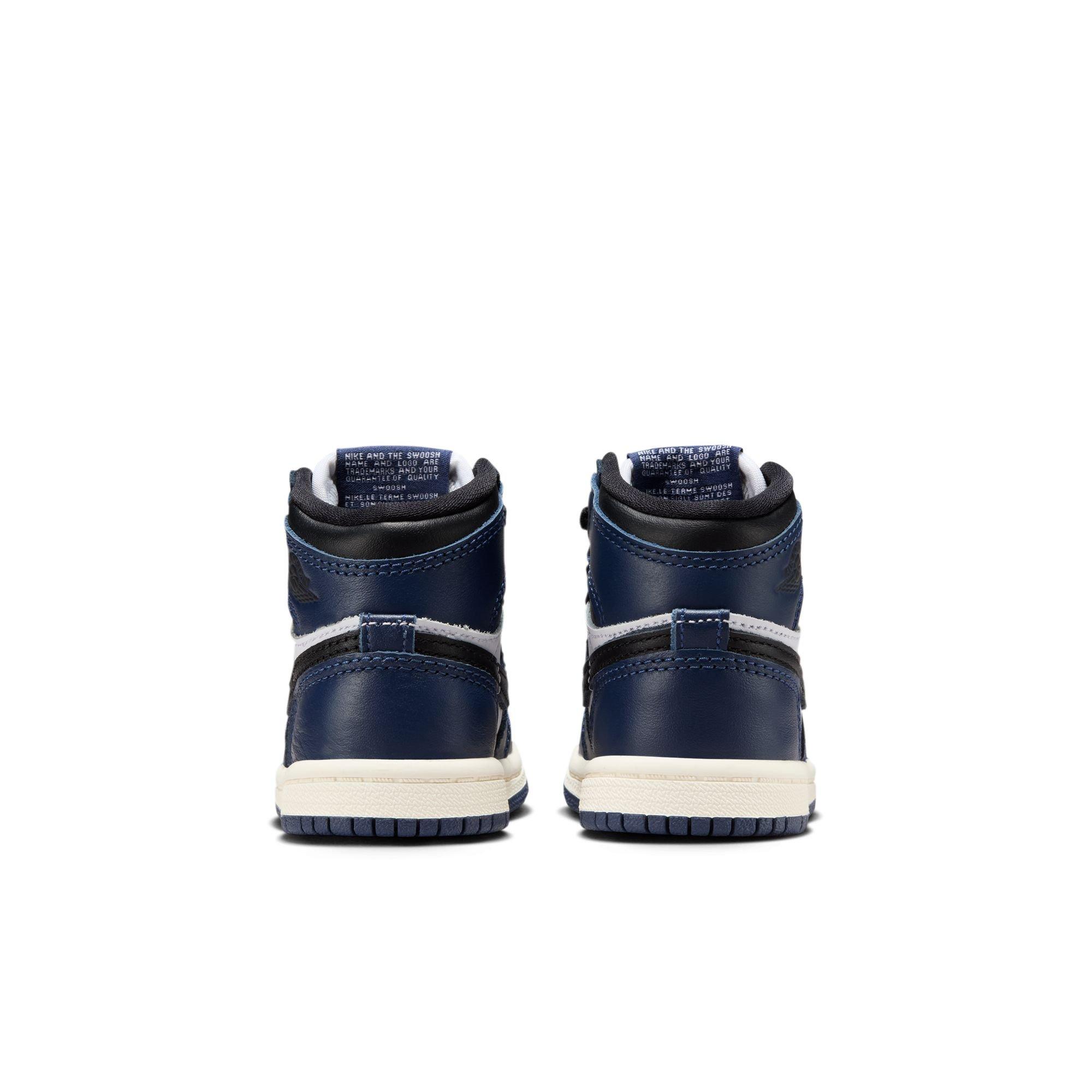 Jordan 1 Retro High OG "Midnight Navy" Toddler Kids' Shoe