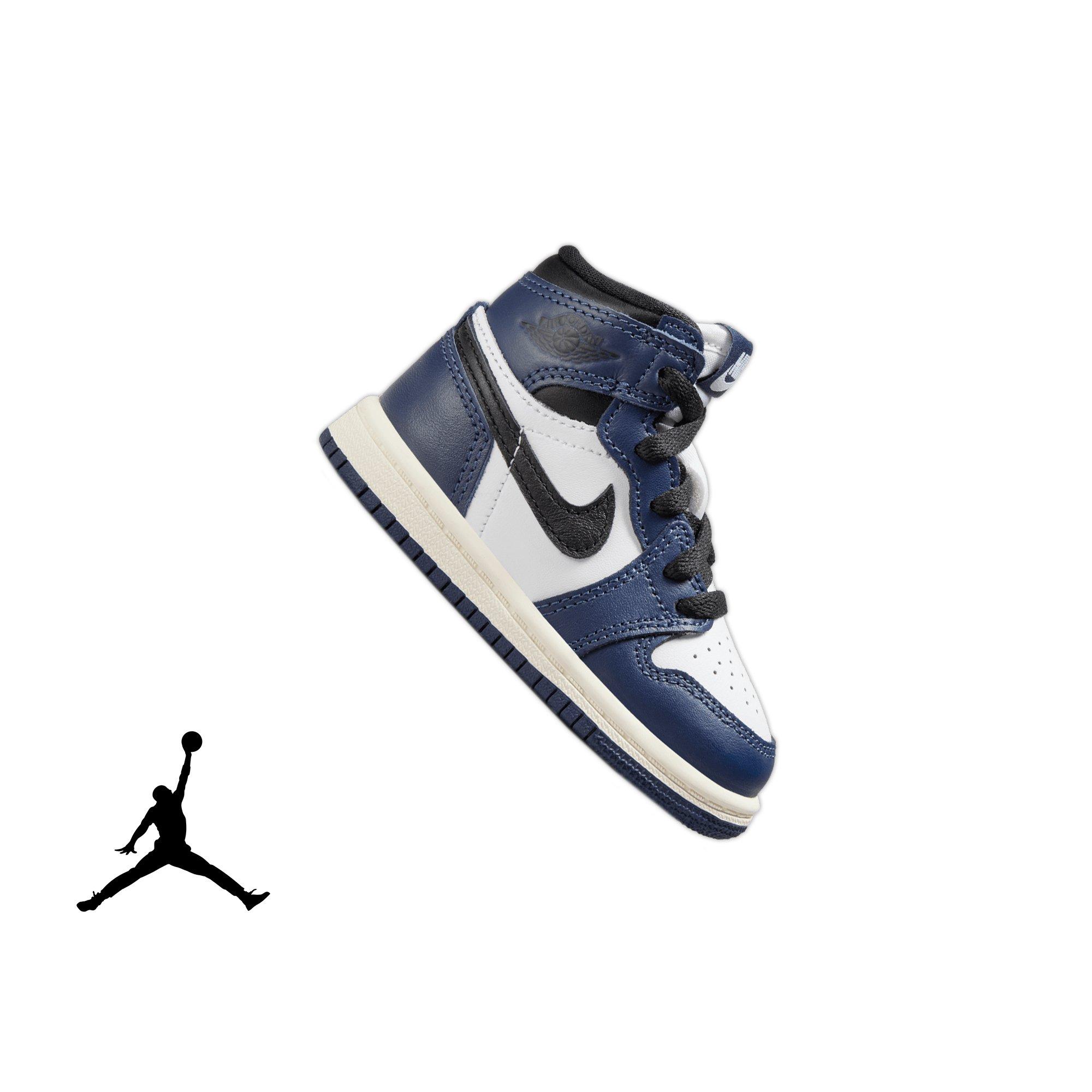 Jordan 1 Retro High OG "Midnight Navy" Toddler Kids' Shoe - MIDNIGHT NAVY/BLACK/WHITE