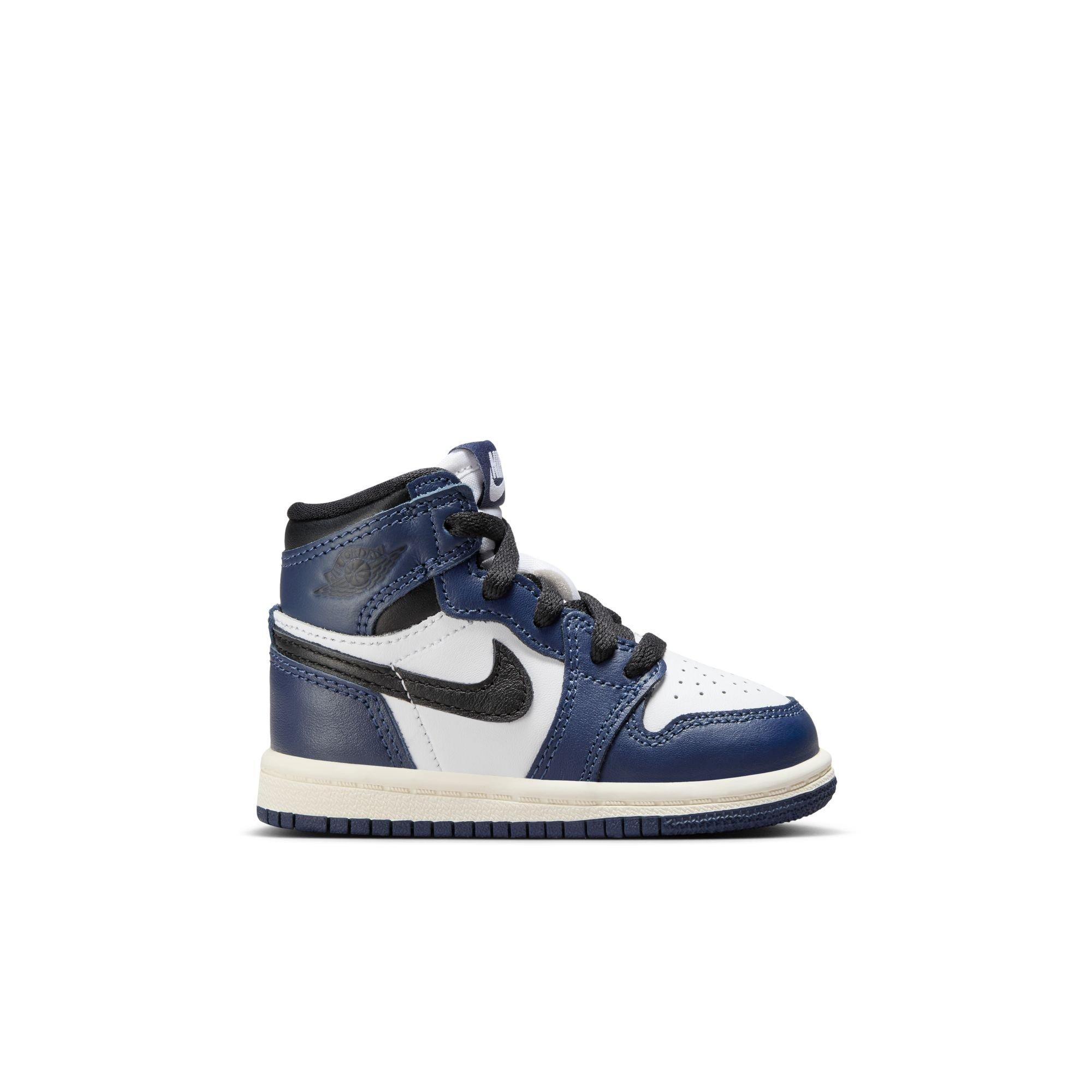 Jordan 1 Retro High OG "Midnight Navy" Toddler Kids' Shoe - MIDNIGHT NAVY/BLACK/WHITE