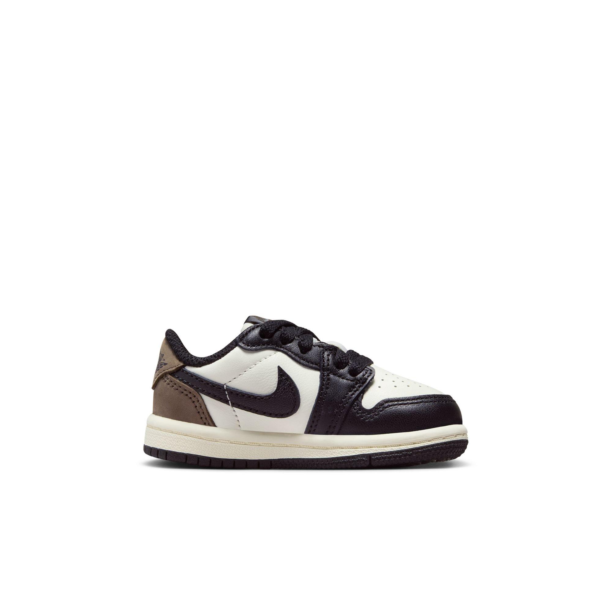 Jordan 1 Low OG "Mocha" Toddler Kids' Shoe - SAIL/BLACK/DARK MOCHA Thumbnail View 2