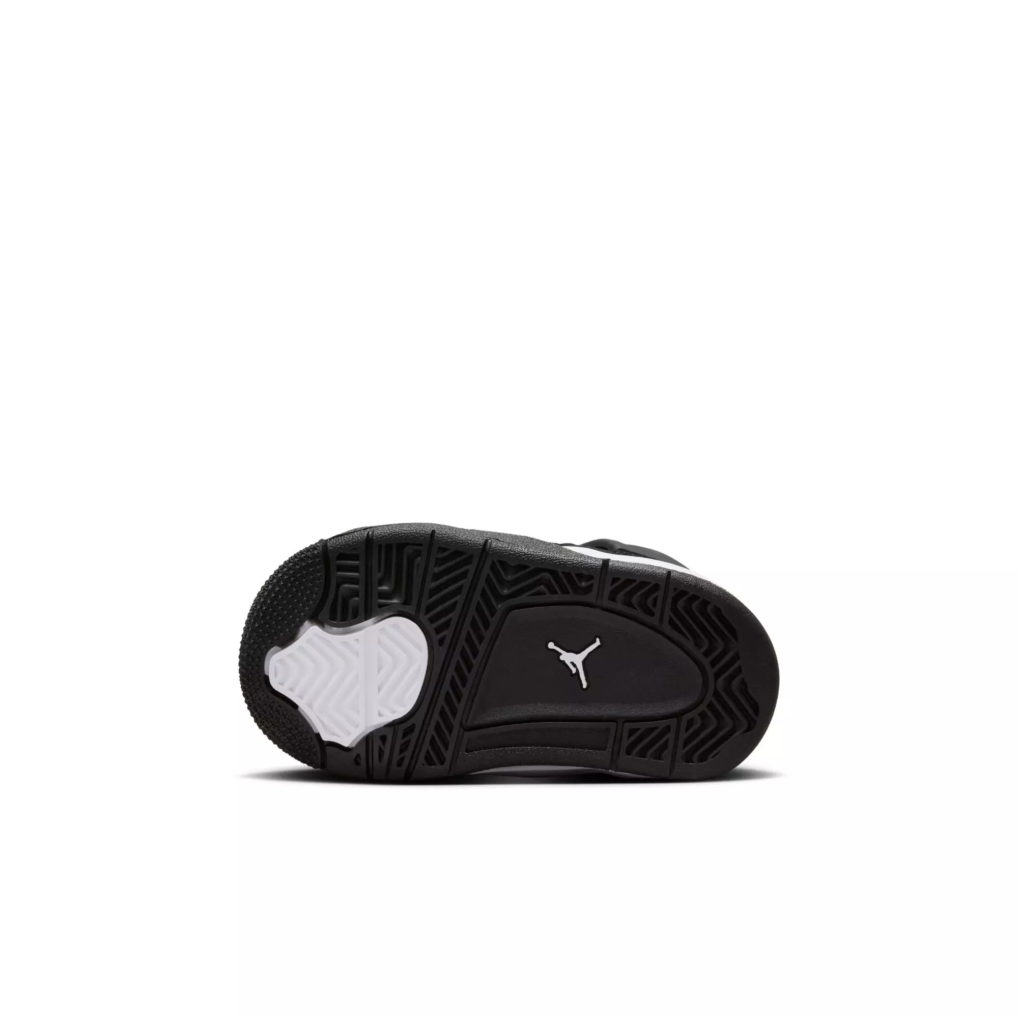 Jordan 4 Retro "White Thunder" Toddler Kids' Shoe - BLACK/WHITE