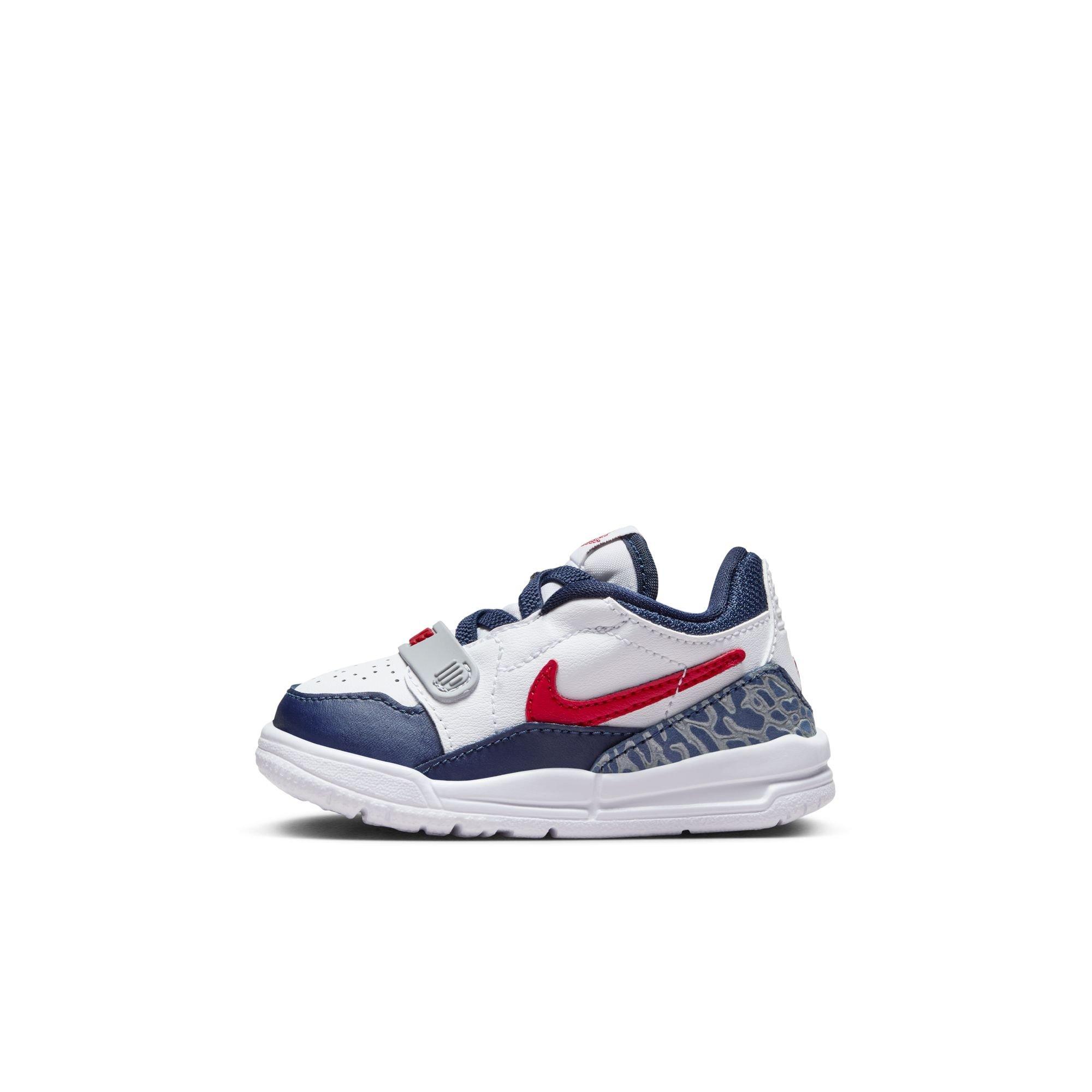 Jordan Legacy 312 Low Toddler Boys' "White/Varsity Red/Midnight Navy" Shoe