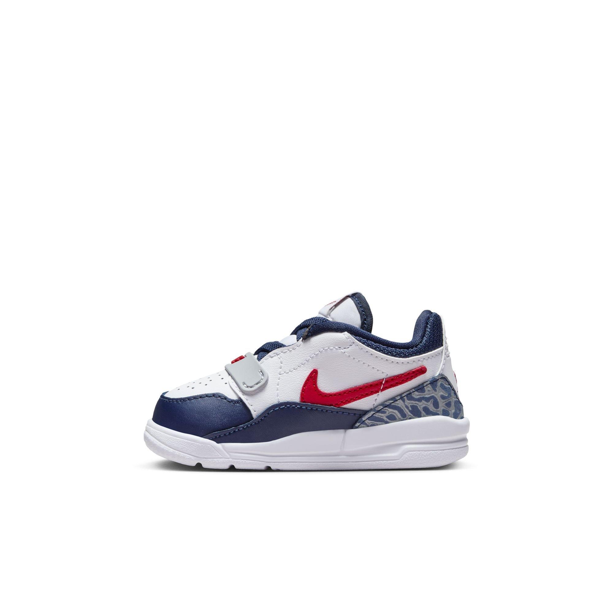 Jordan Legacy 312 Low Toddler Boys' "White/Varsity Red/Midnight Navy" Shoe