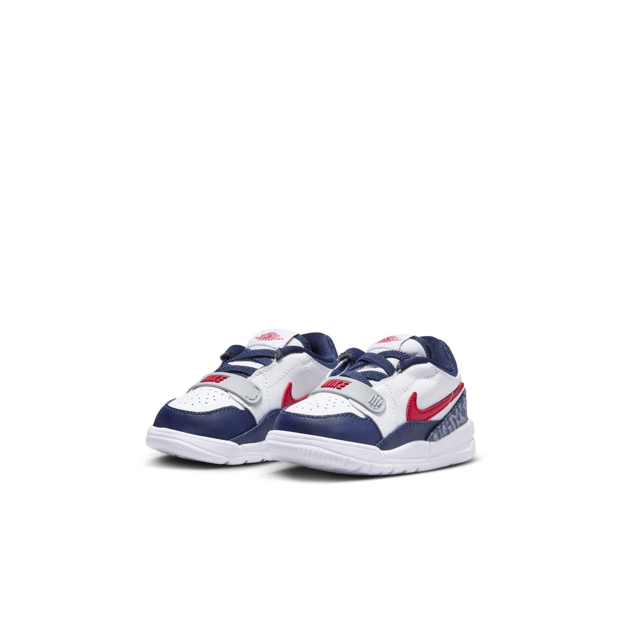 Jordan Legacy 312 Low Toddler Boys' "White/Varsity Red/Midnight Navy" Shoe