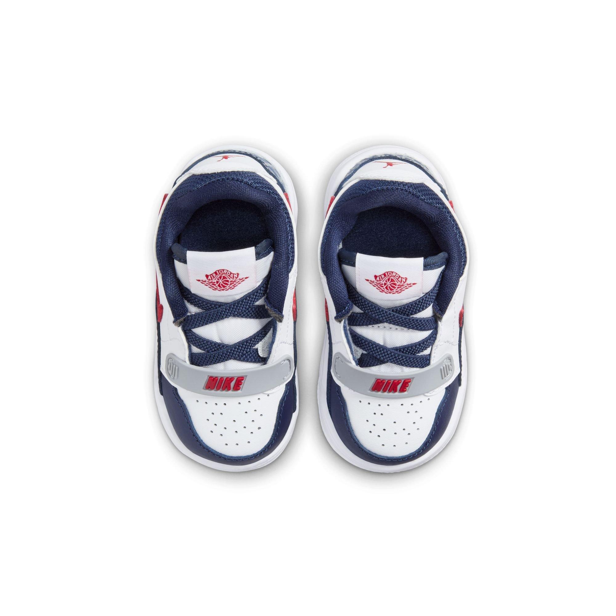 Jordan Legacy 312 Low Toddler Boys' "White/Varsity Red/Midnight Navy" Shoe