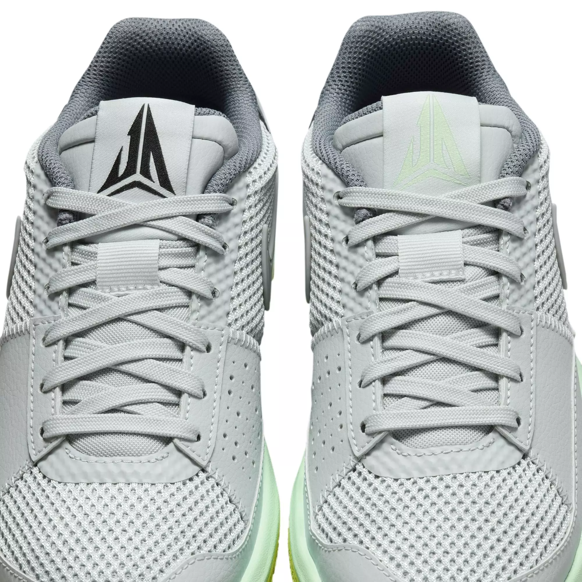 Nike Ja 1 "Granite" Grade School Kids' Basketball Shoe - GRANITE/CYBER/COOL GREY