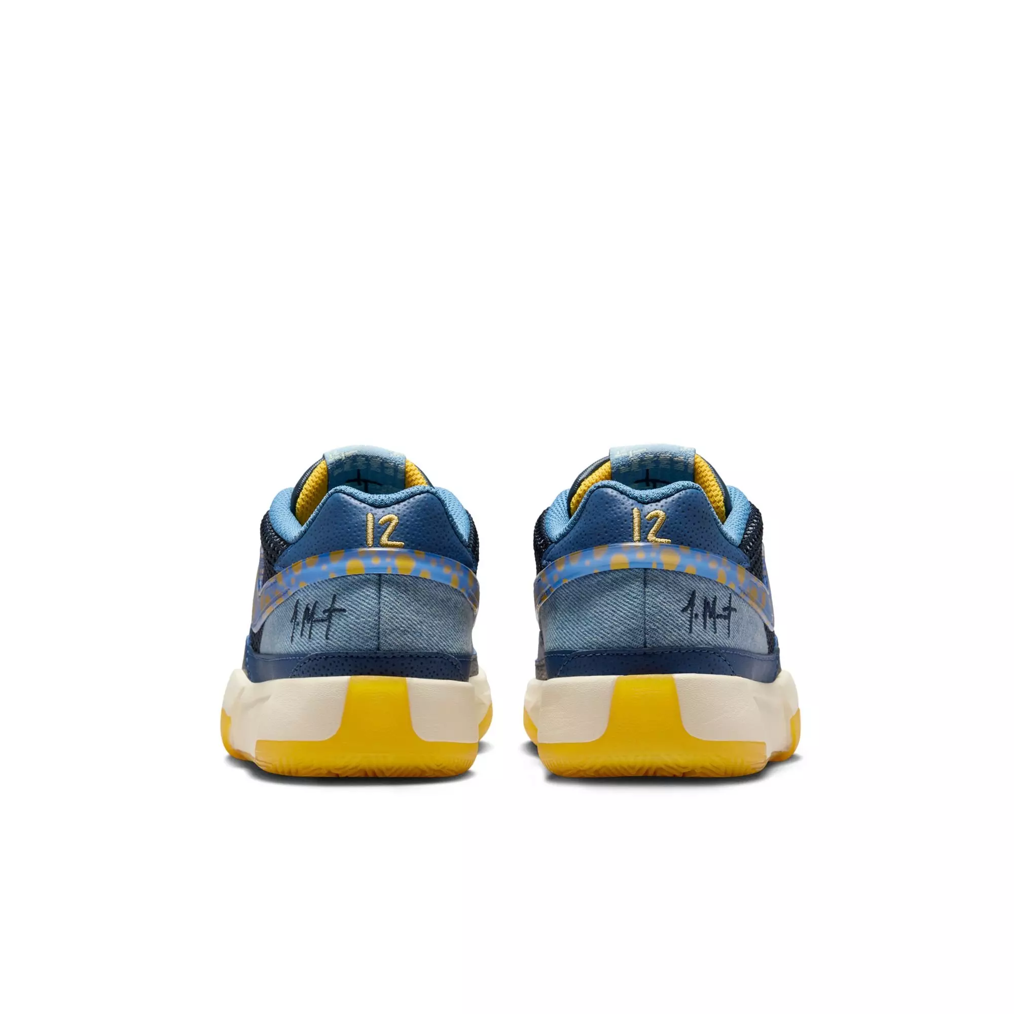 Nike Ja 1 "Culture of BB" Grade School Kids' Basketball Shoe - MYSTIC NAVY/HYPER ROYAL/UNIVERSITY GOLD