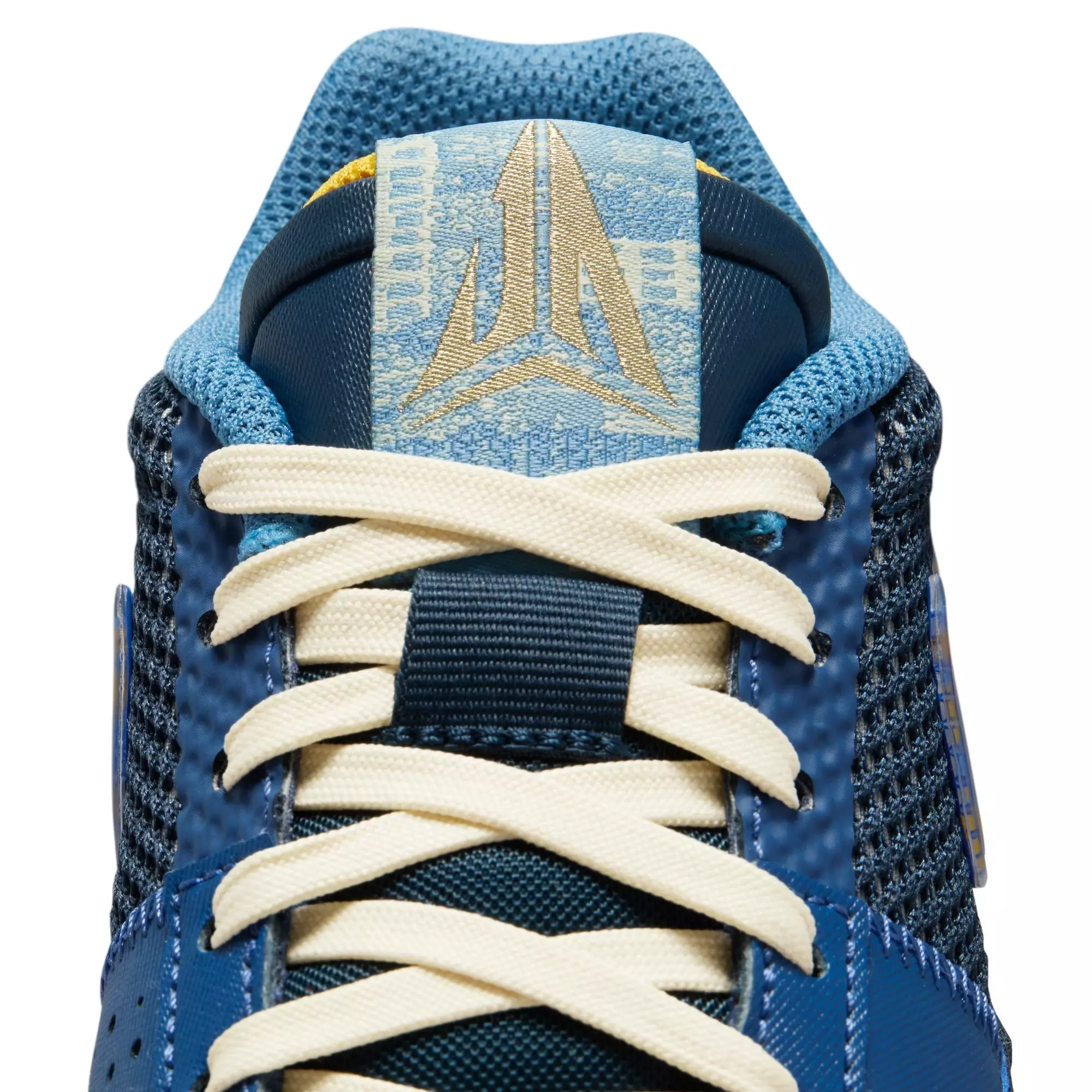 Nike Ja 1 "Culture of BB" Grade School Kids' Basketball Shoe - MYSTIC NAVY/HYPER ROYAL/UNIVERSITY GOLD