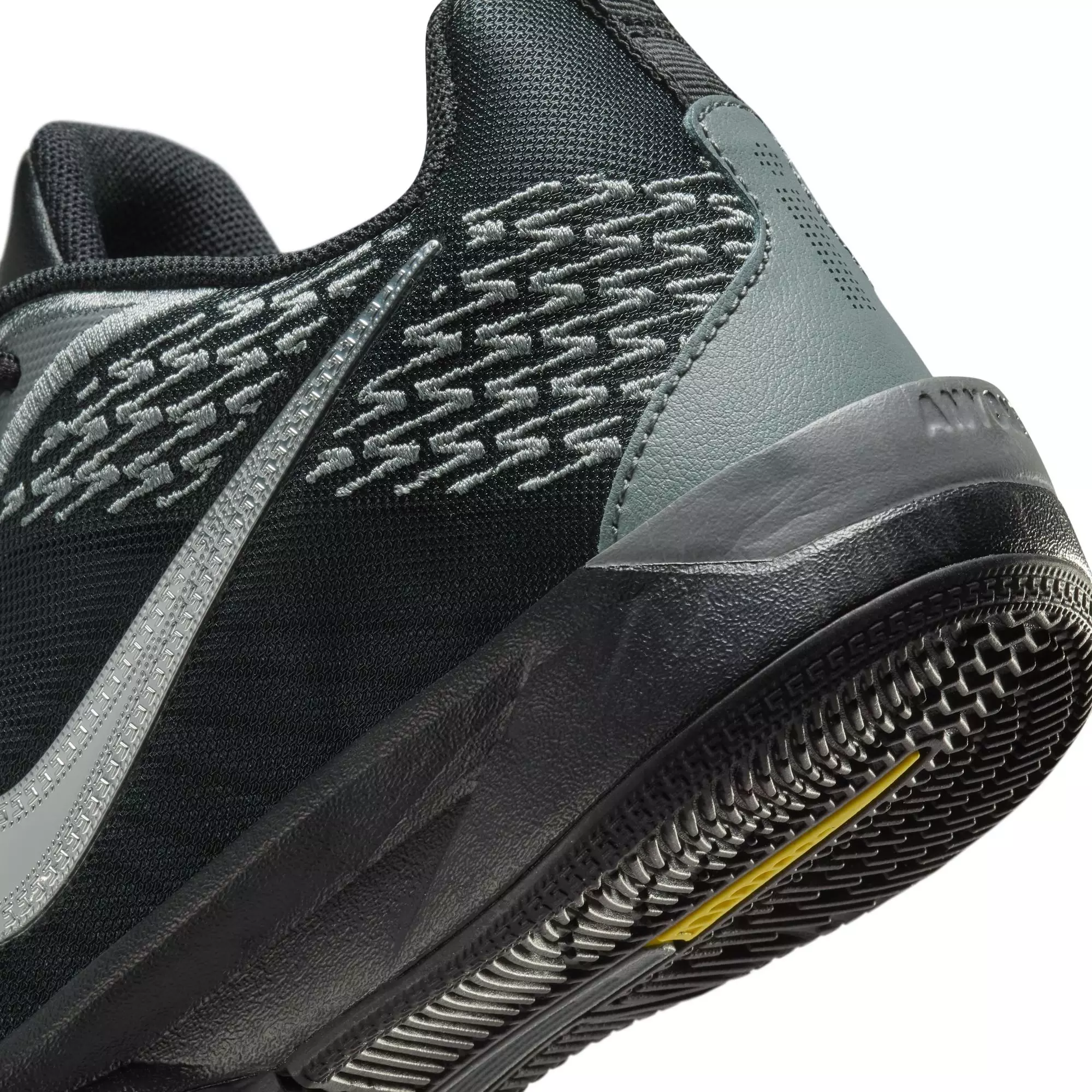 Nike Sabrina 2 "Mirrored" Grade School Kids' Basketball Shoe - BLACK/METALLIC SILVER/SMOKE GREY