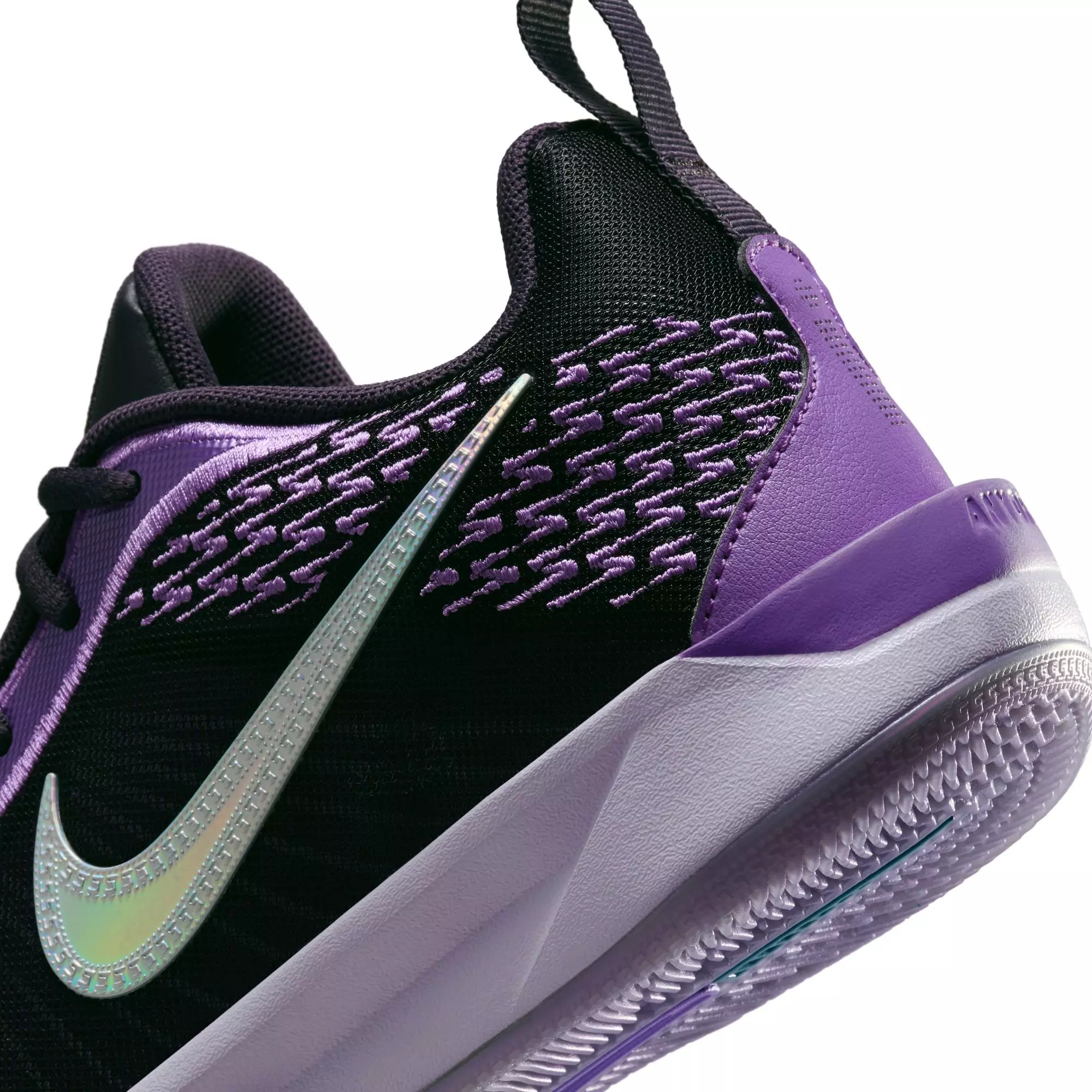 Nike Sabrina 2 "Court Vision" Grade School Kids' Basketball Shoe - CAVE PURPLE/WHITE/BLACK RASPBERRY